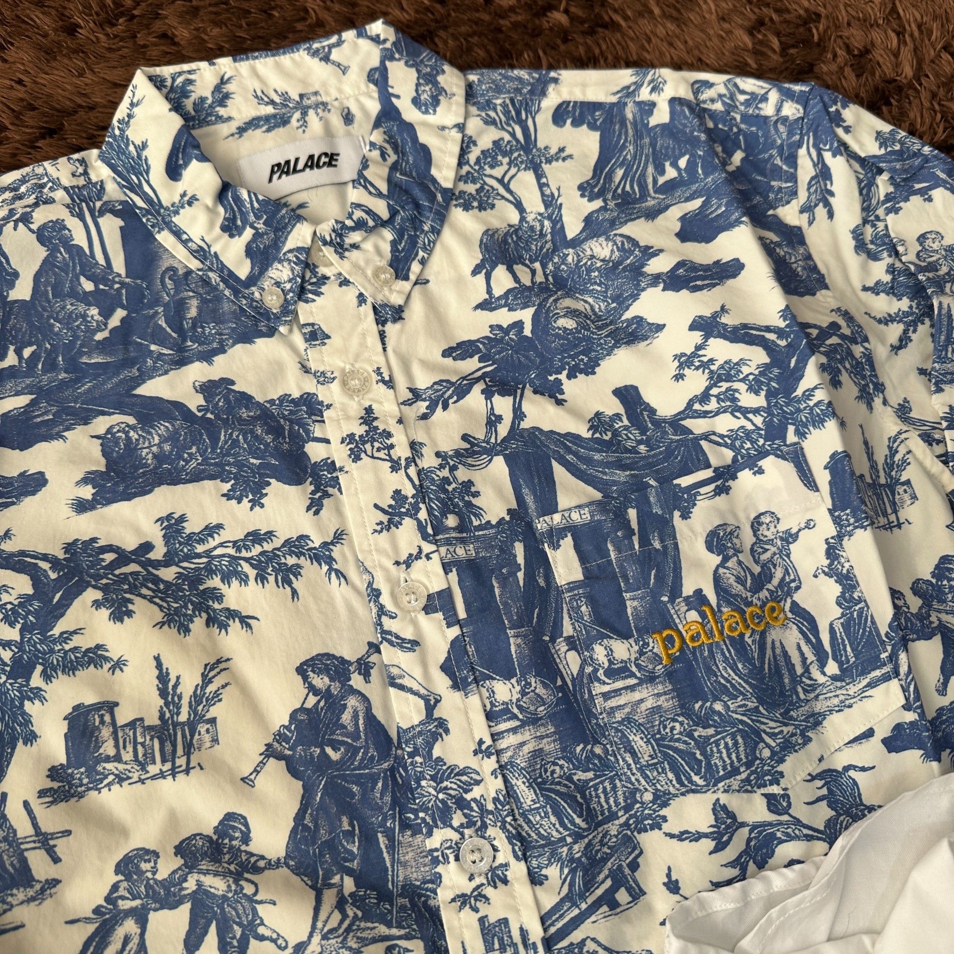 Palace Palace White Shirt m Men Size US M / EU 48-50 / 2 - 2 Thumbnail