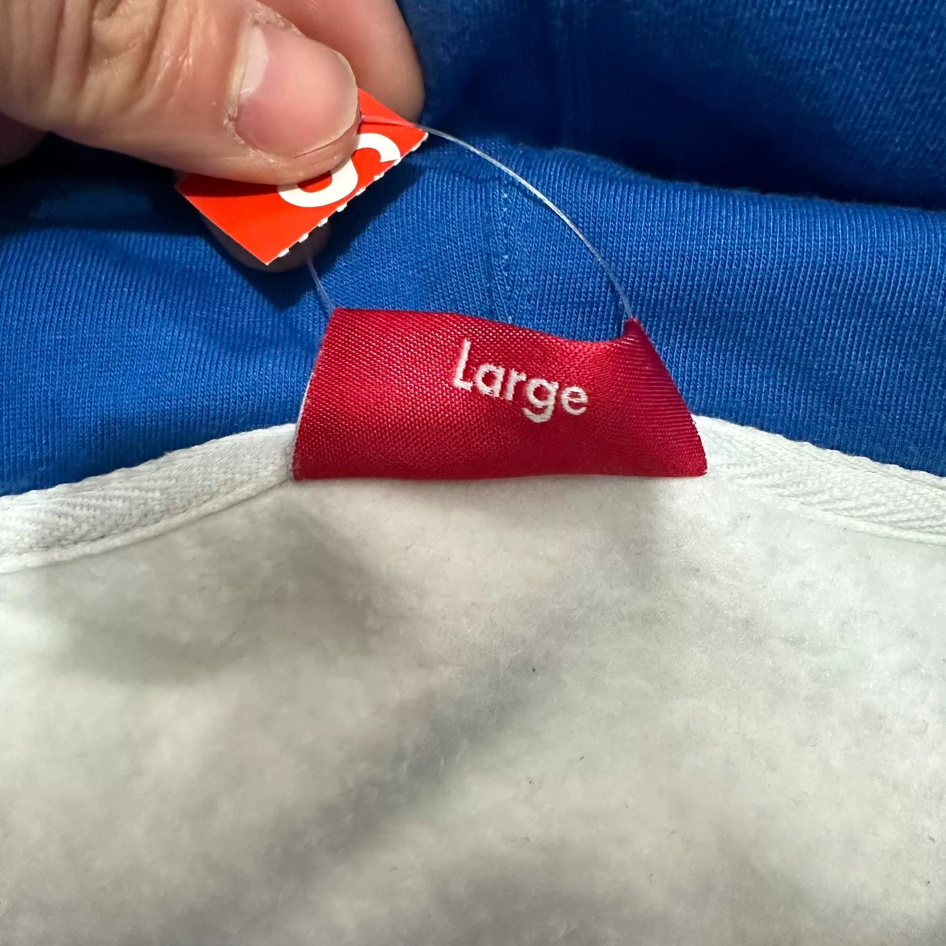 Supreme Supreme Blue Hoodie l Men Size US L / EU 52-54 / 3 - 7 Thumbnail