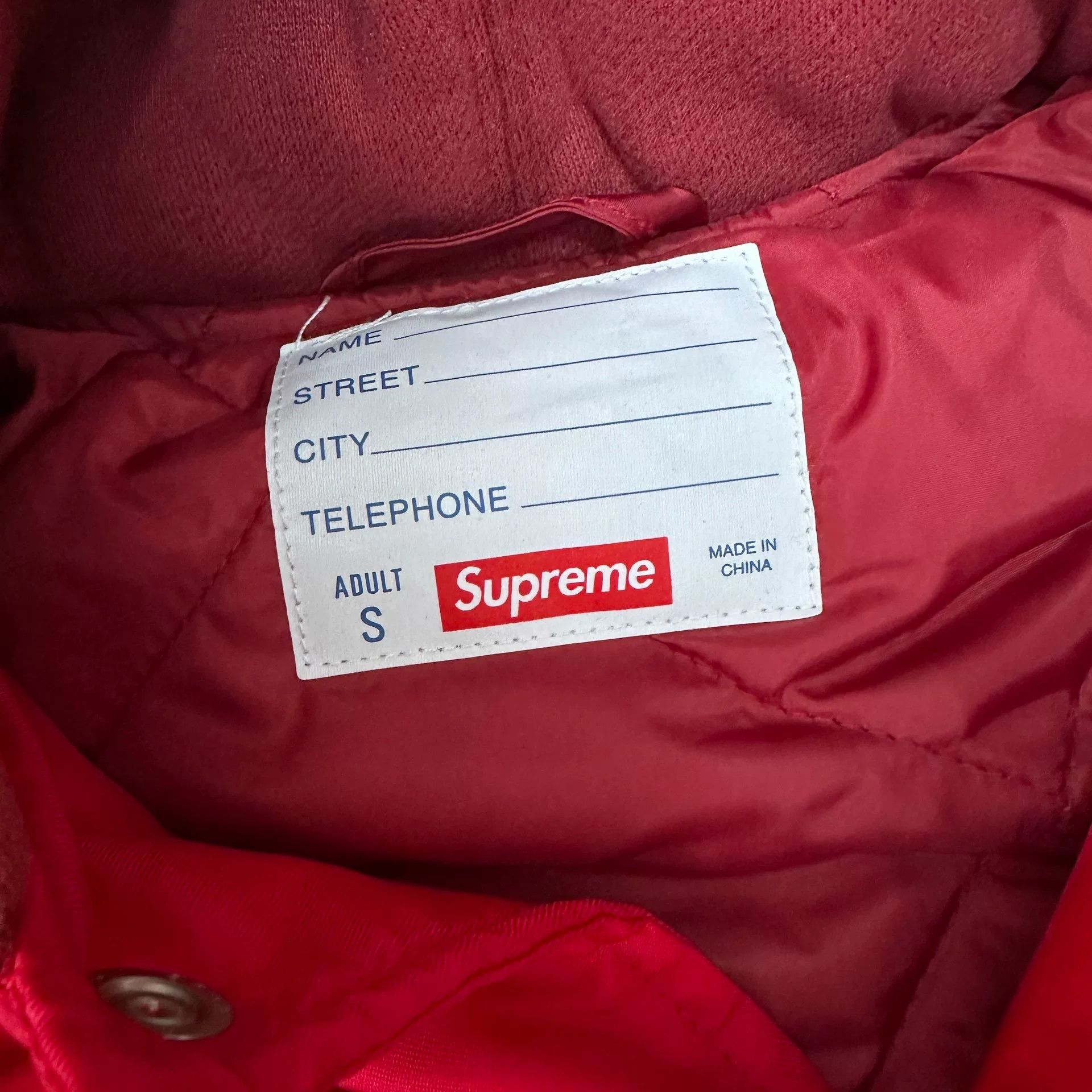 Supreme Supreme Red Light Jacket l Men Size US L / EU 52-54 / 3 - 5 Thumbnail