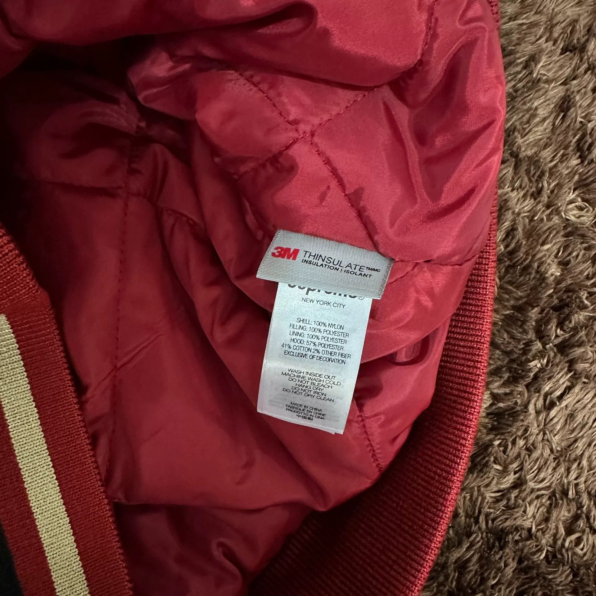 Supreme Supreme Red Light Jacket l Men Size US L / EU 52-54 / 3 - 6 Thumbnail
