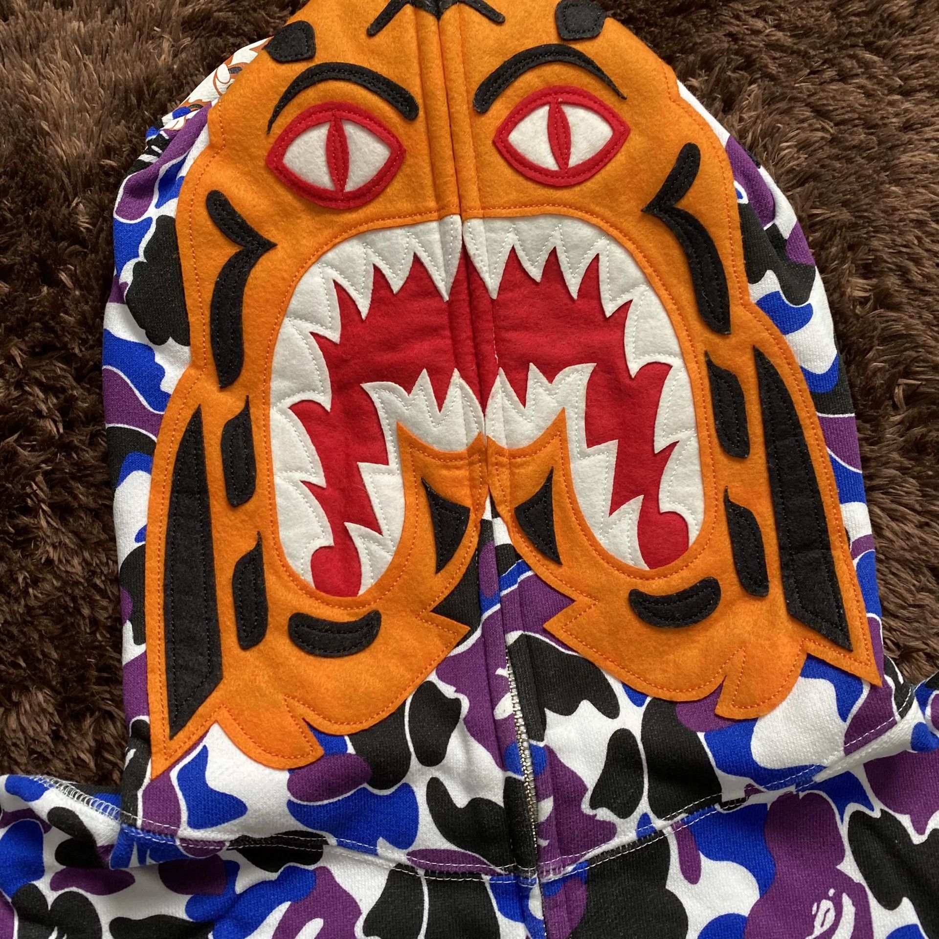 Bape Bape Tiger Hoodie m Men Size US M / EU 48-50 / 2 - 2 Thumbnail