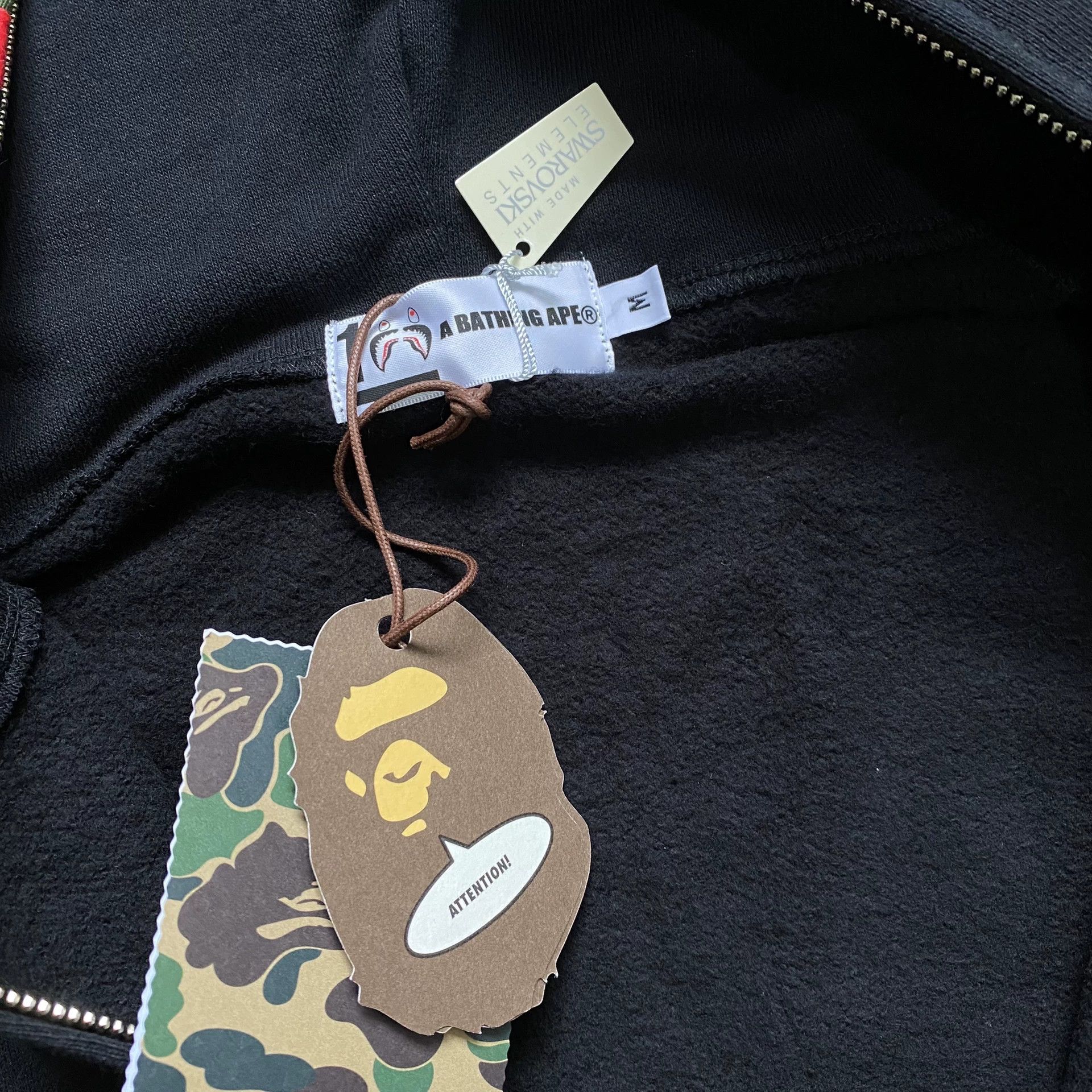 Bape Bape Shark Silver Hoodie m Men Size US M / EU 48-50 / 2 - 5 Thumbnail