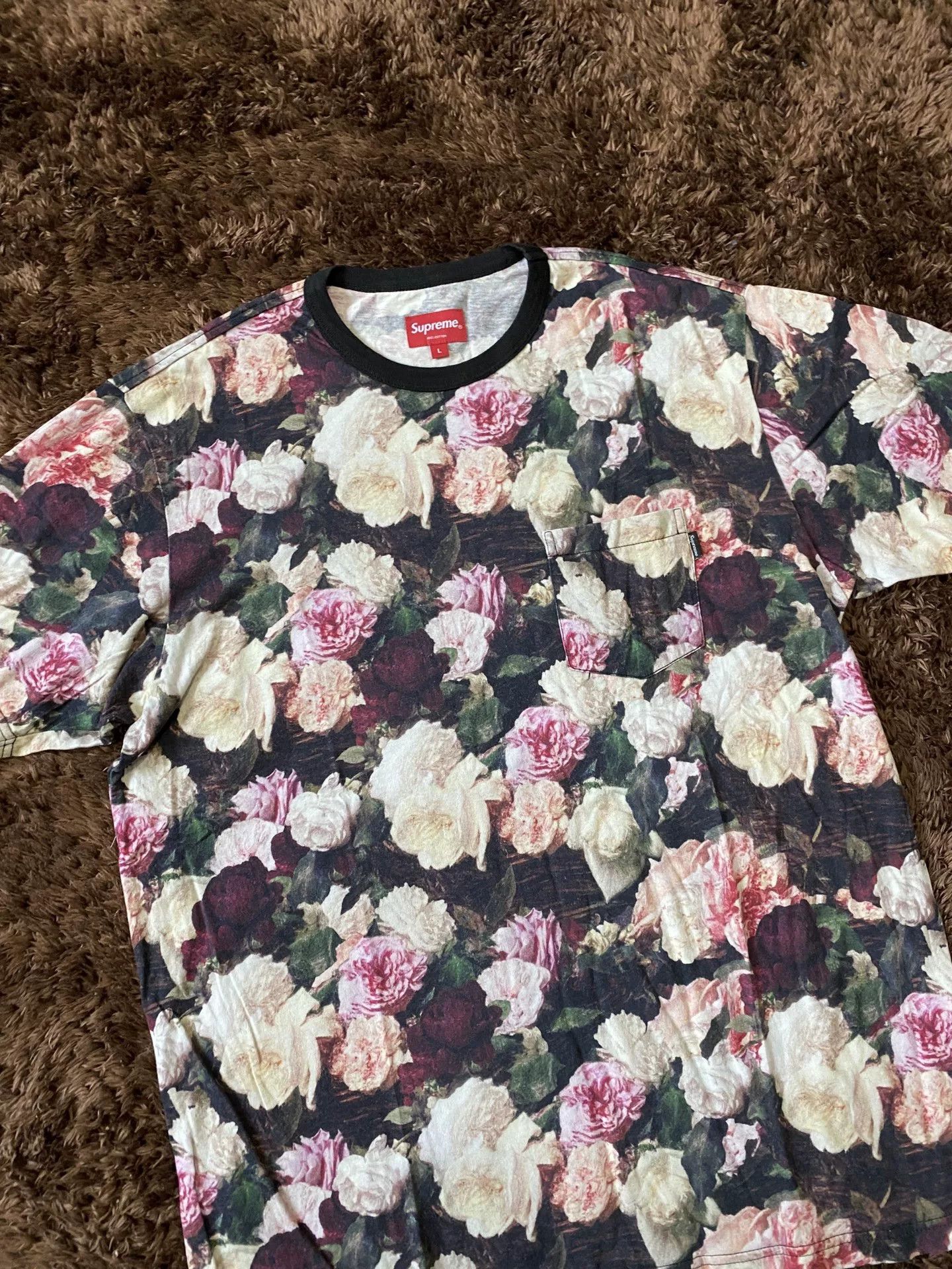 Supreme Supreme Floral T-Shirt l Men Size US L / EU 52-54 / 3 - 3 Thumbnail