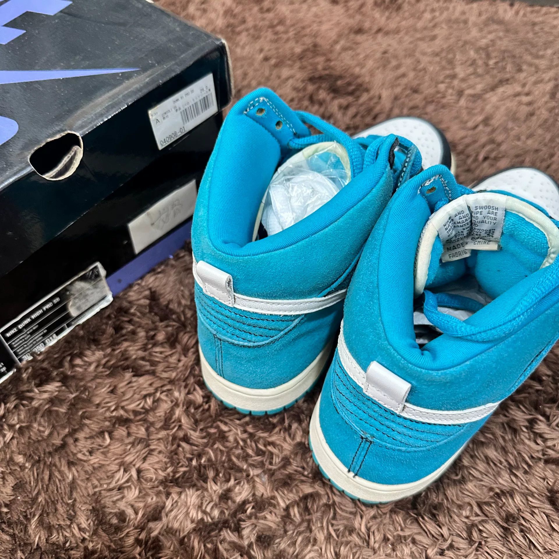 Nike Nike DUNK Blue Lowtop Sneakers 8.5 Men Size US 8.5 / EU 41-42 - 7 Thumbnail