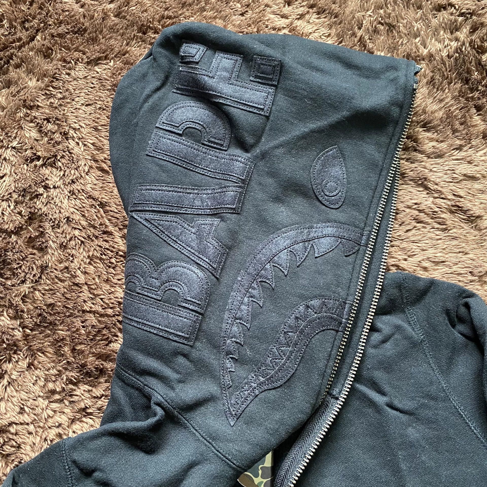 Bape Bape Shark Black Hoodie m Men Size US M / EU 48-50 / 2 - 5 Thumbnail
