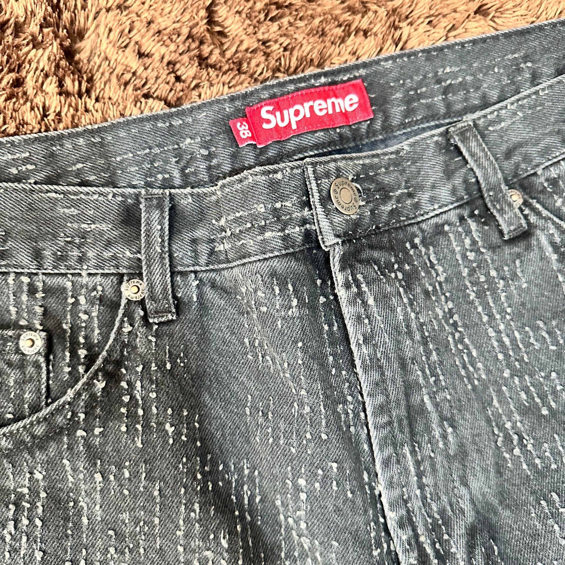 Supreme Supreme Blue Denim Jeans 32 Men Size US 32 / EU 48 - 3 Thumbnail