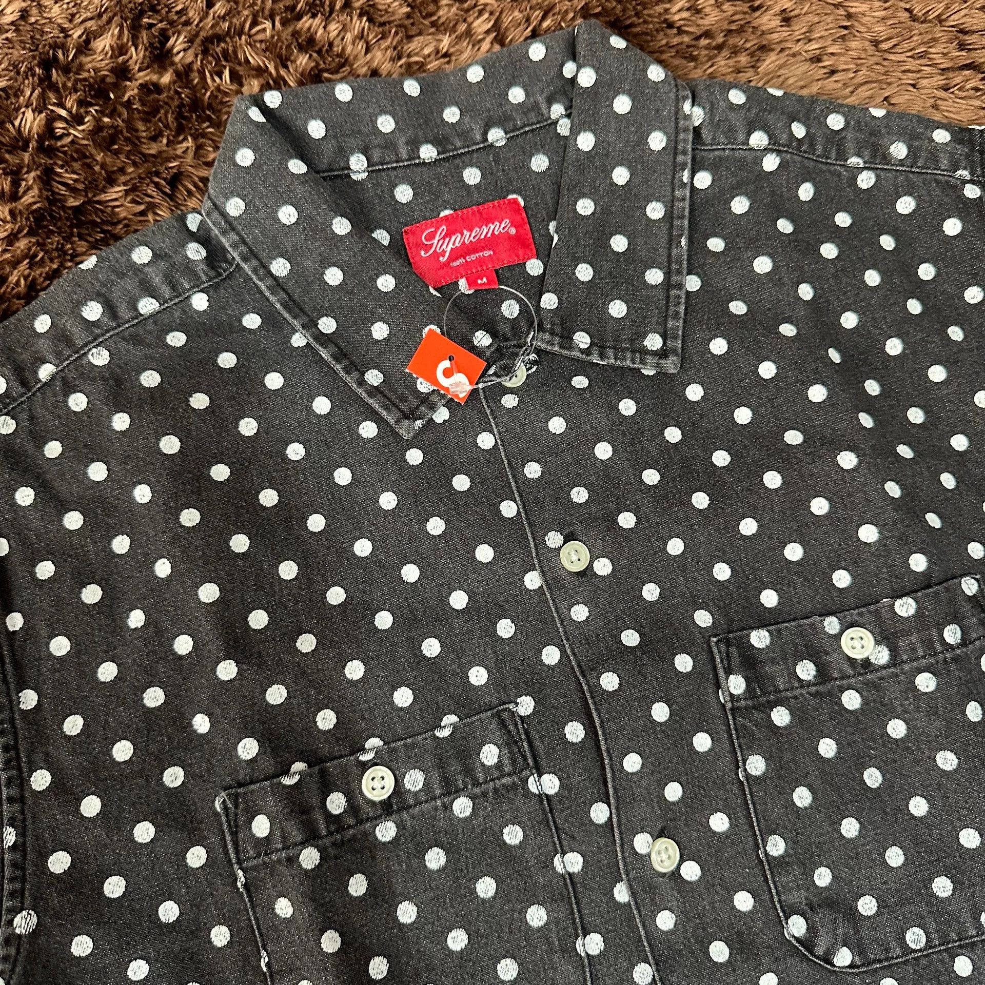 Supreme Supreme Denim Shirt m Men Size US M / EU 48-50 / 2 - 2 Thumbnail