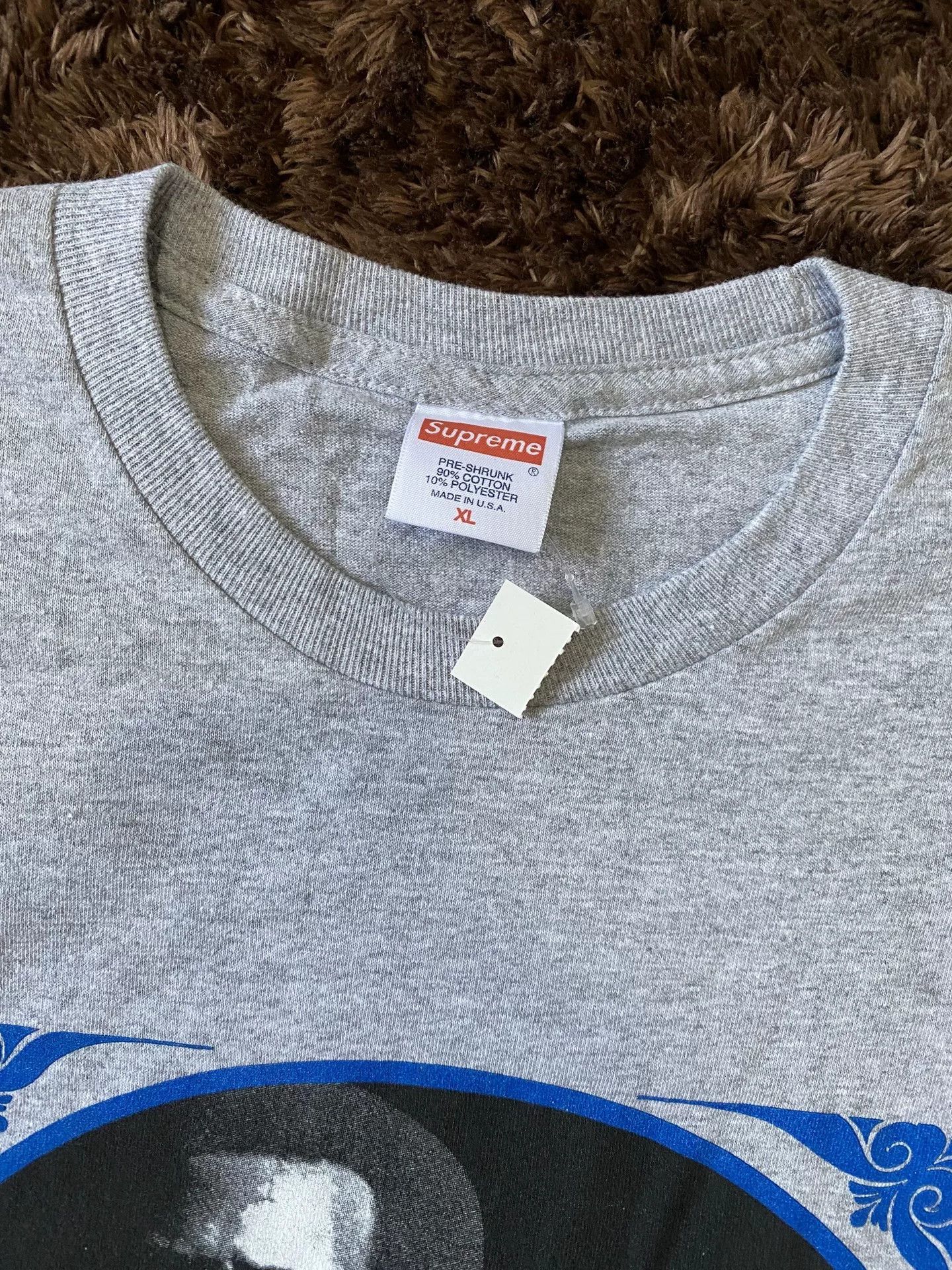 Supreme Supreme Gray T-Shirt xl Men Size US XL / EU 56 / 4 - 2 Thumbnail