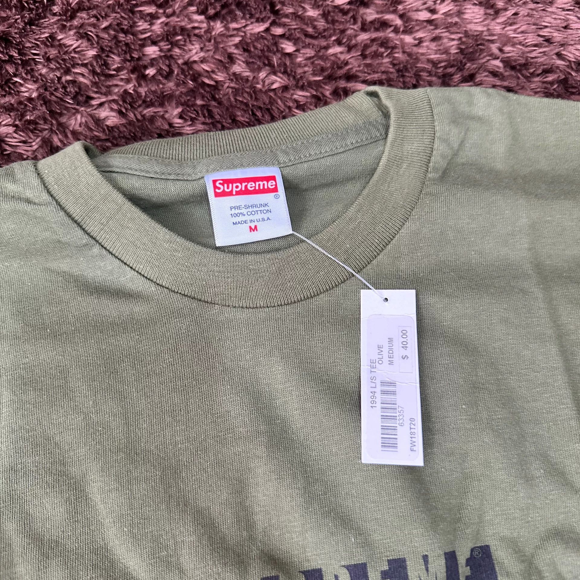 Supreme Supreme Green T-Shirt l Men Size US L / EU 52-54 / 3 - 2 Thumbnail