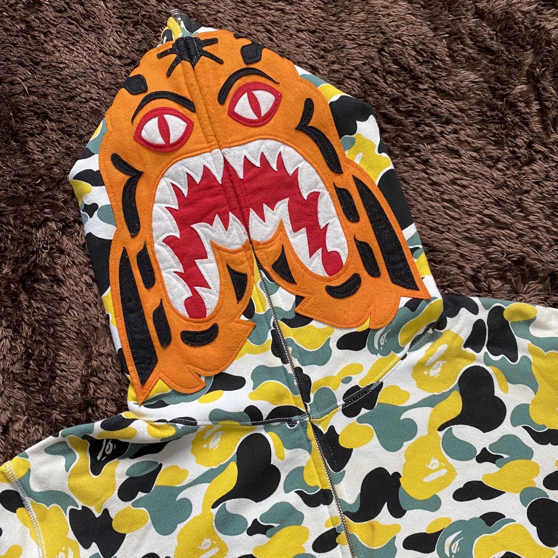Bape Bape Tiger Hoodie m Men Size US M / EU 48-50 / 2 - 2 Thumbnail