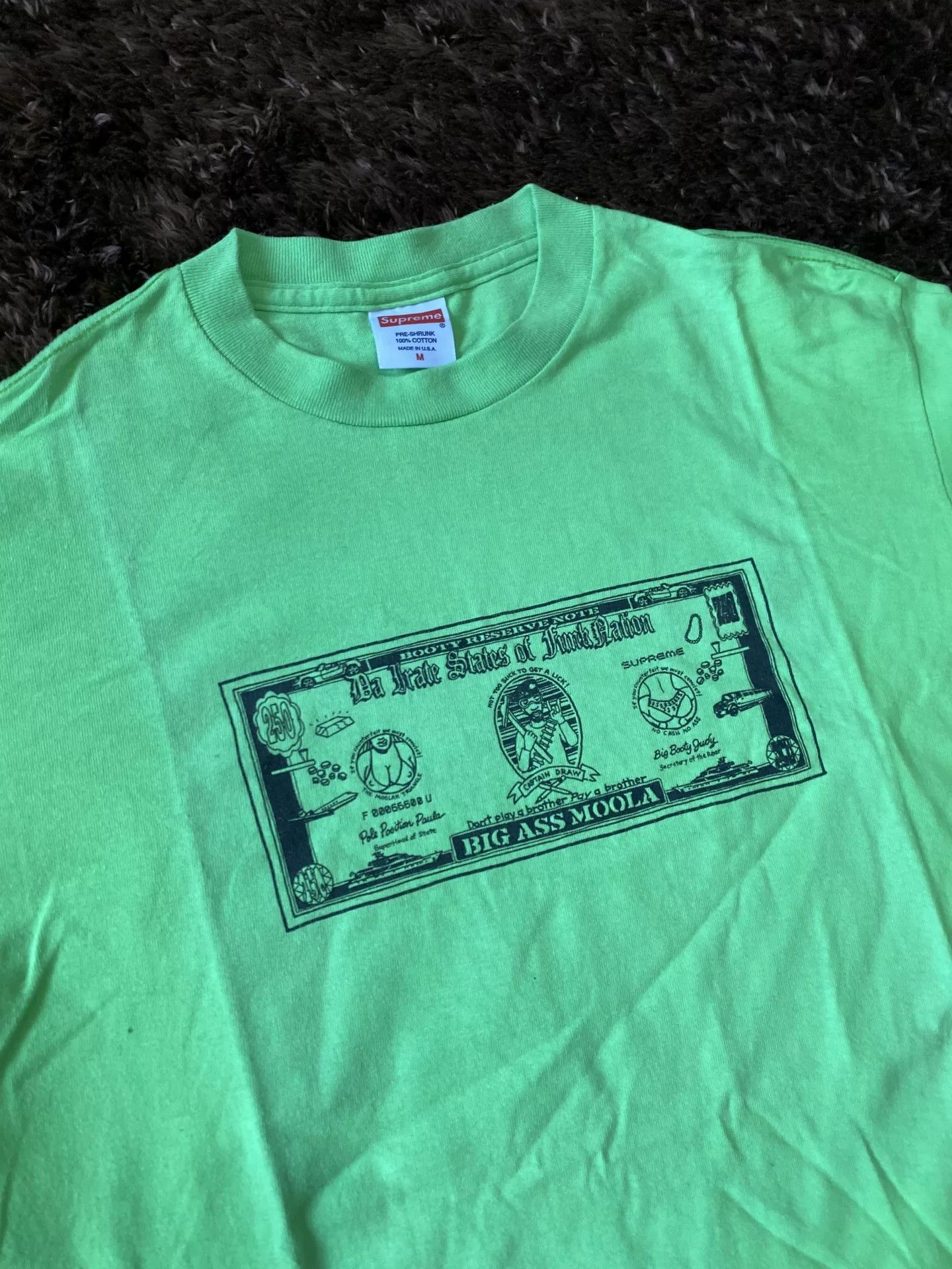 Supreme Supreme Gold T-Shirt m Men Size US M / EU 48-50 / 2 - 2 Thumbnail