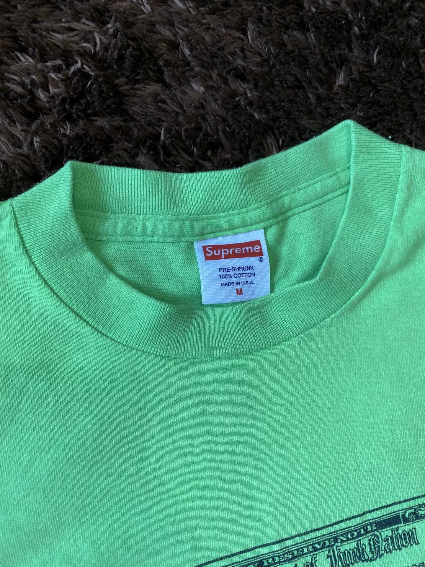 Supreme Supreme Gold T-Shirt m Men Size US M / EU 48-50 / 2 - 3 Thumbnail