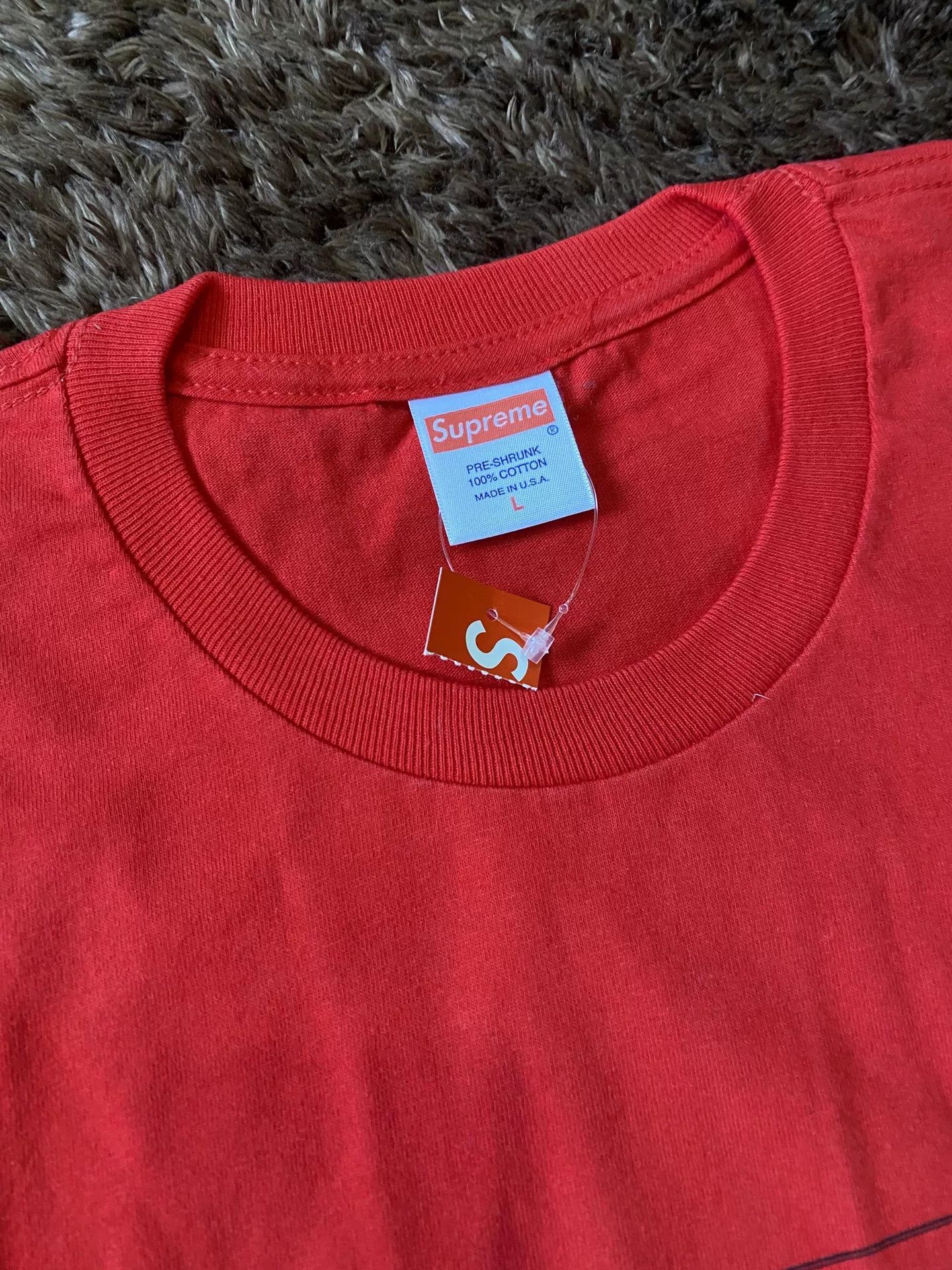 Supreme Supreme Red T-Shirt m Men Size US M / EU 48-50 / 2 - 3 Thumbnail