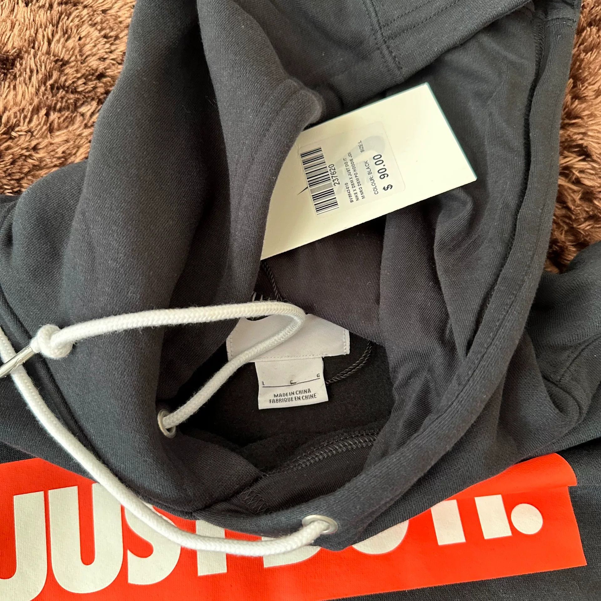 Nike Nike Collab Black Hoodie l Men Size US L / EU 52-54 / 3 - 3 Thumbnail