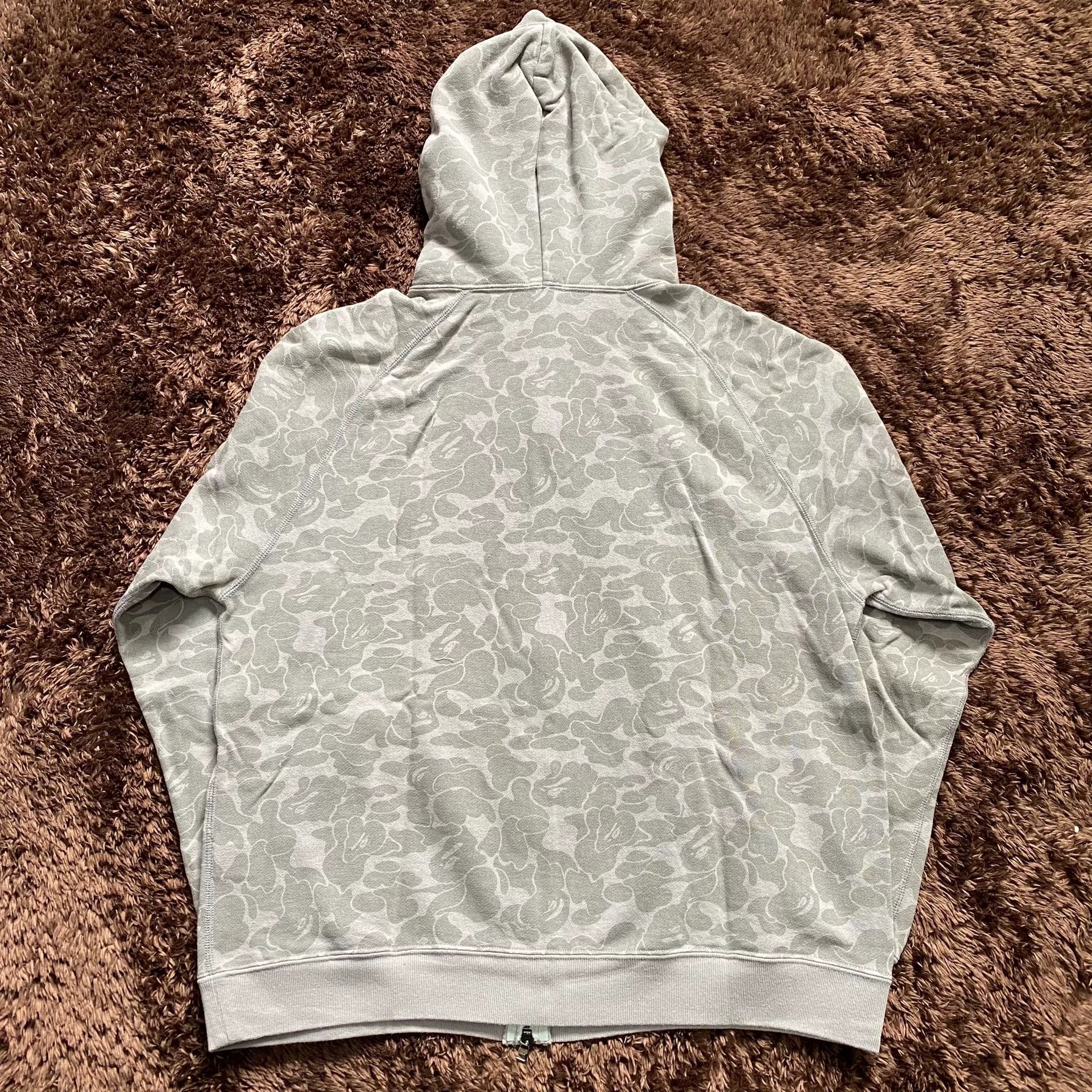 Bape Bape Camo Gray Hoodie m Men Size US M / EU 48-50 / 2 - 6 Thumbnail