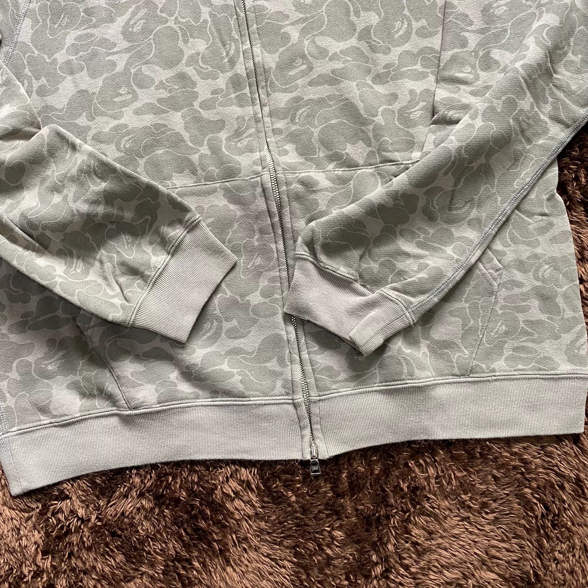 Bape Bape Camo Gray Hoodie m Men Size US M / EU 48-50 / 2 - 4 Thumbnail