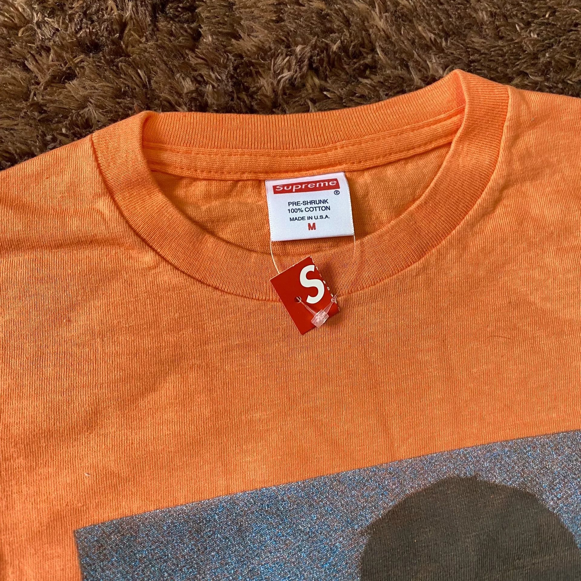 Supreme Supreme Orange T-Shirt m Men Size US M / EU 48-50 / 2 - 3 Thumbnail