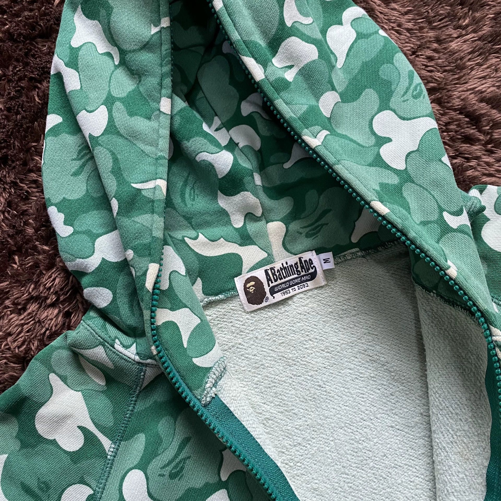 Bape Bape Camo Green Hoodie m Men Size US M / EU 48-50 / 2 - 4 Thumbnail