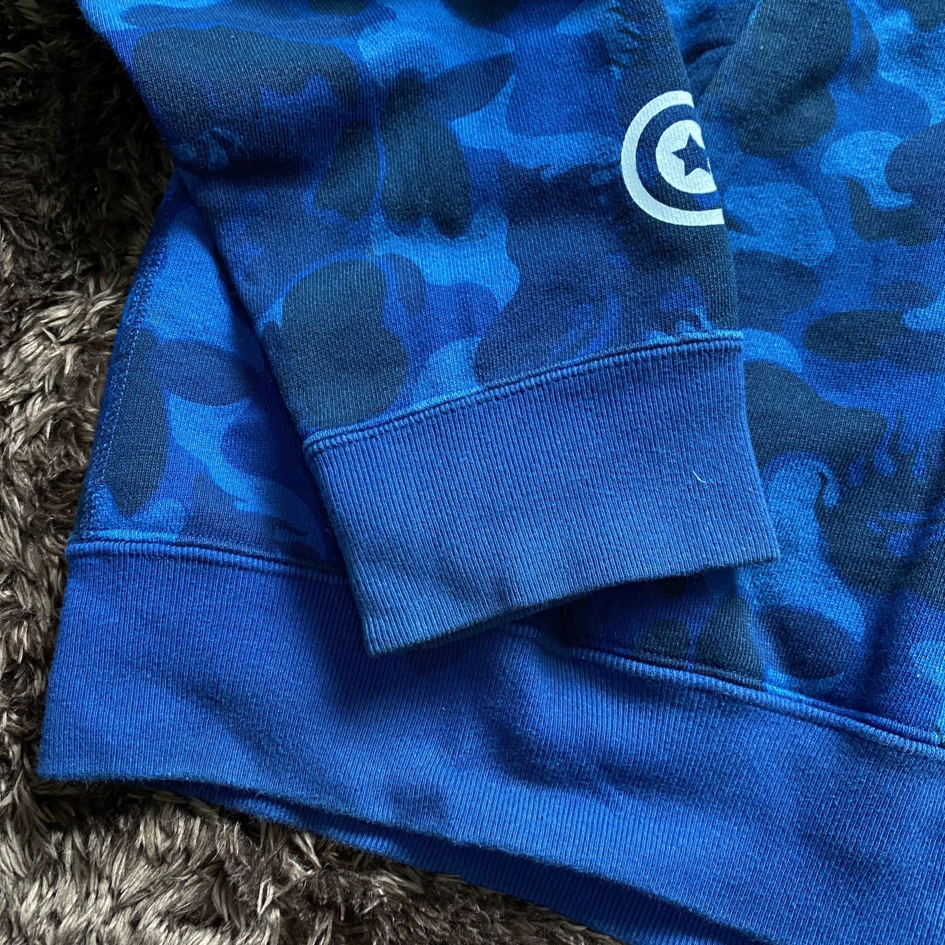 Bape Bape Shark Blue Hoodie m Men Size US M / EU 48-50 / 2 - 5 Thumbnail