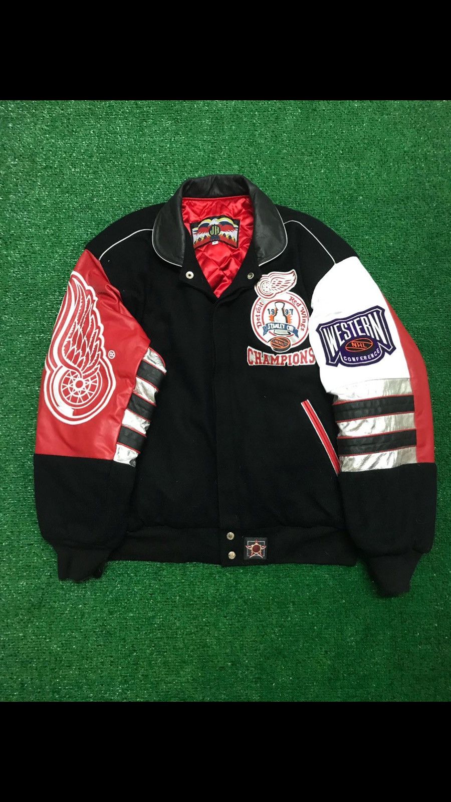 Jeff Hamilton Detroit red wings Stanley Cup jacket | Grailed