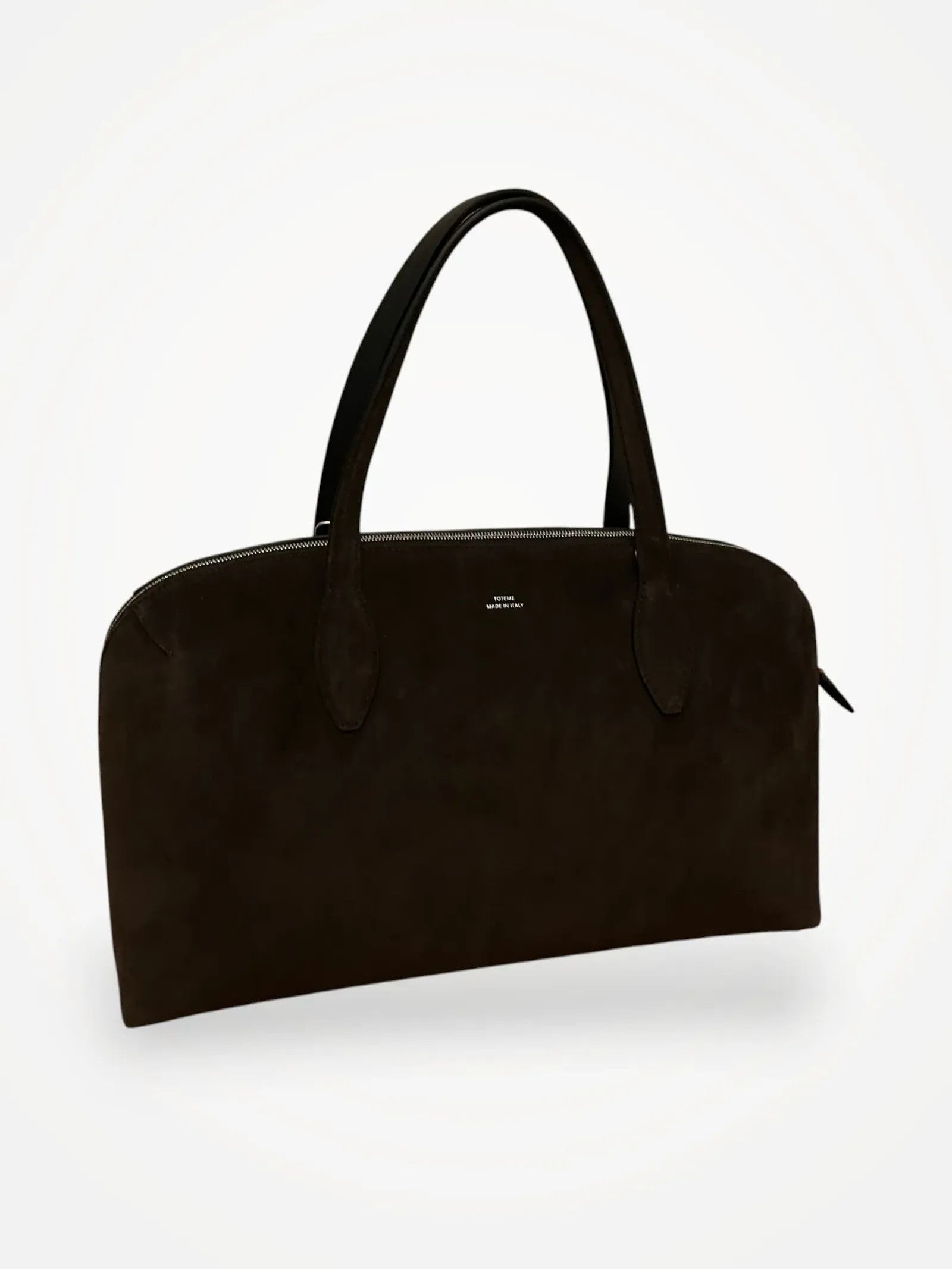 Toteme Toteme medium suede day tote brown Crossbody Bag Size ONE SIZE - 2 Thumbnail