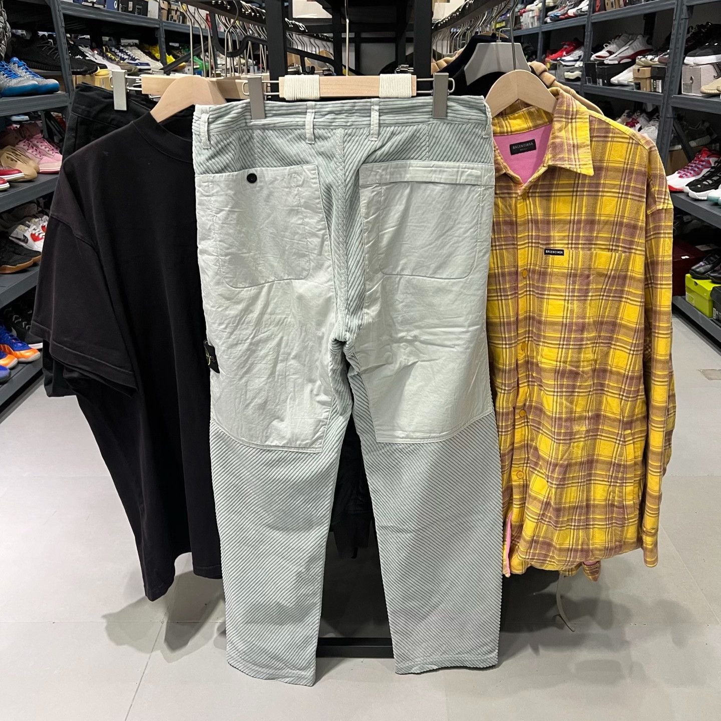 Stone Island Stone Island Blue Casual Pants 32 Men Size US 32 / EU 48 - 2 Thumbnail