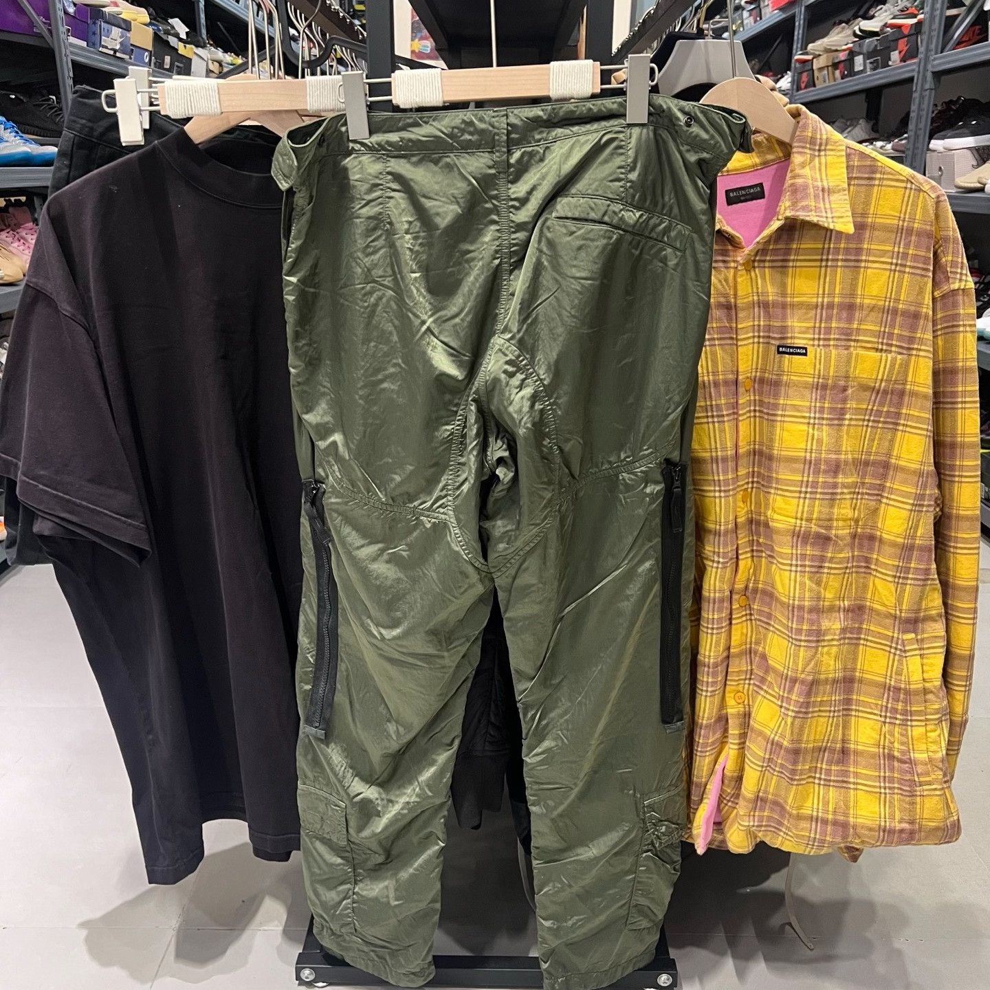 Stone Island Stone Island Green Casual Pants 31 Men Size US 31 - 2 Thumbnail