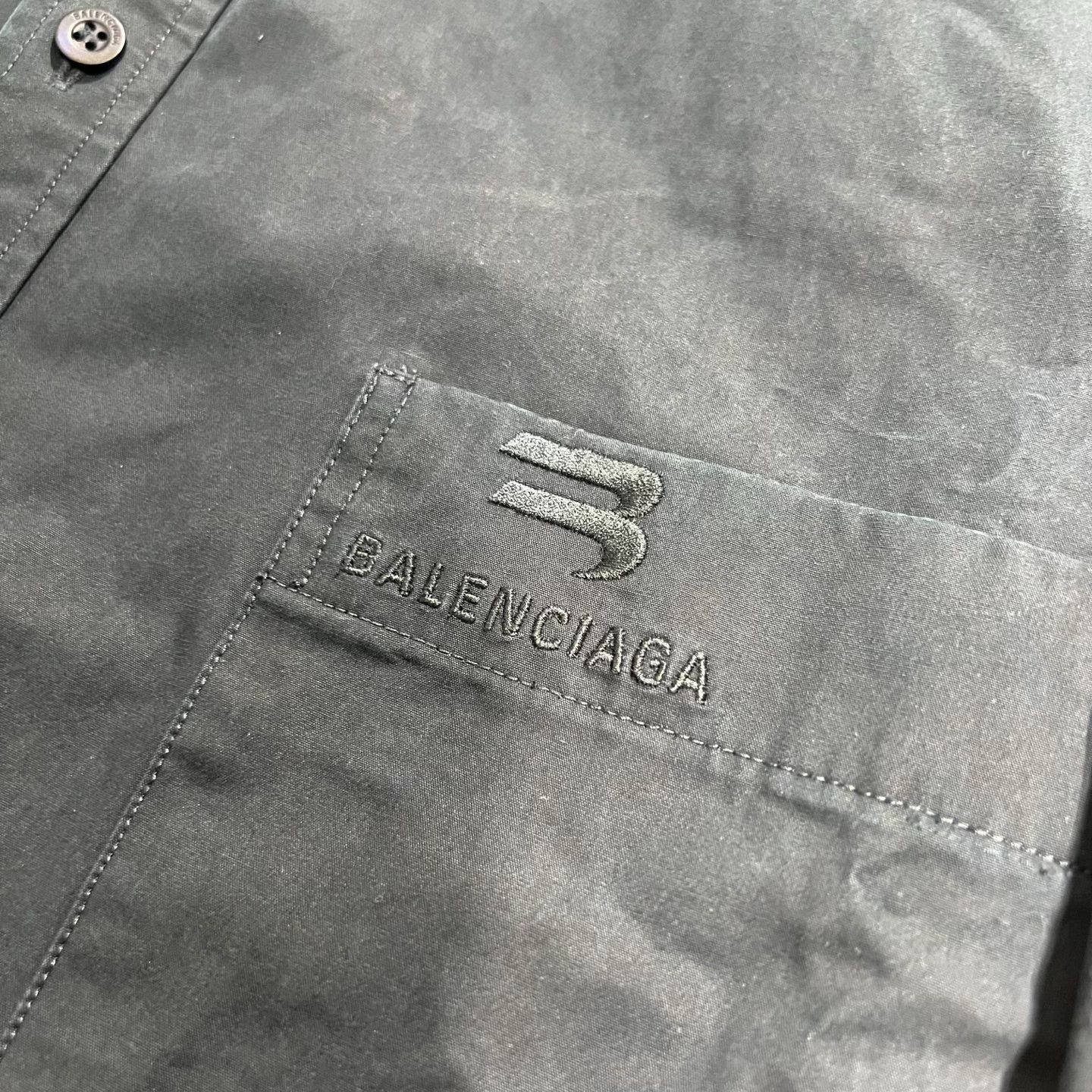 Balenciaga Balenciaga Blue Shirt m Men Size US M / EU 48-50 / 2 - 3 Thumbnail