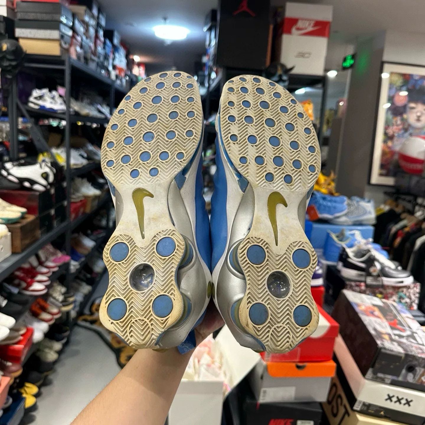 Nike Nike Blue Hitop Sneakers 13 Men Size US 13 / EU 46 - 5 Thumbnail