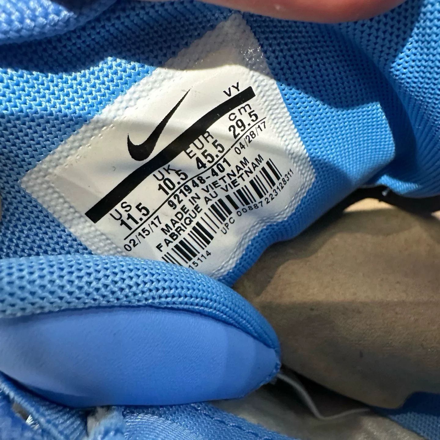 Nike Nike Blue Lowtop Sneakers 12 Men Size US 12 / EU 45 - 6 Thumbnail