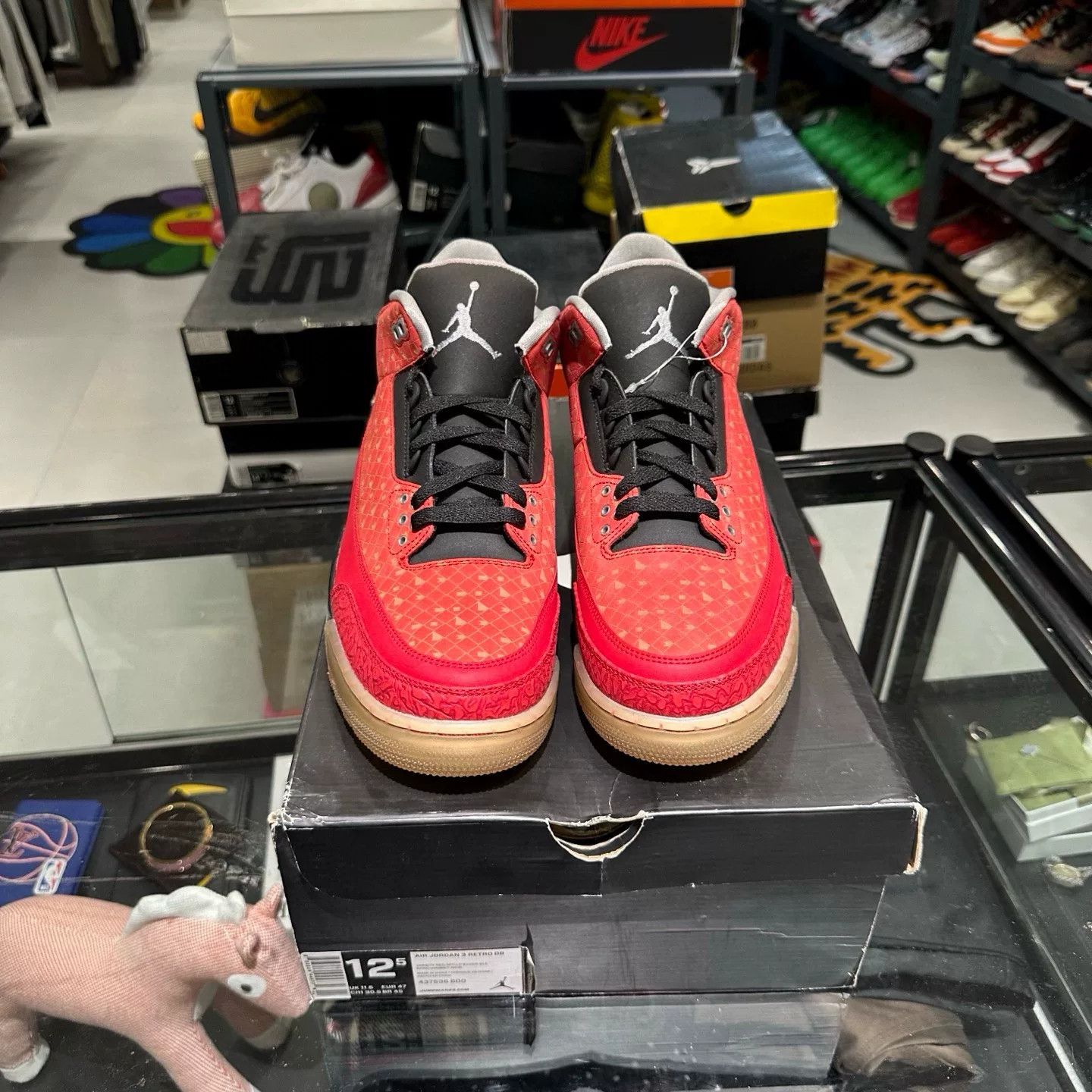 Nike Nike Red Lowtop Sneakers 13 Men Size US 13 / EU 46 - 2 Thumbnail
