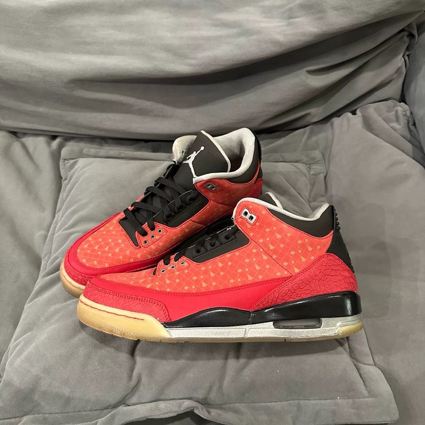 Nike Nike Red Lowtop Sneakers 13 Men Size US 13 / EU 46 - 8 Thumbnail