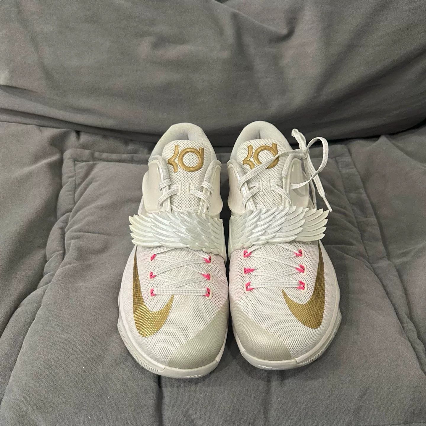 Nike Nike White Lowtop Sneakers 12 Men Size US 12 / EU 45 - 9 Thumbnail