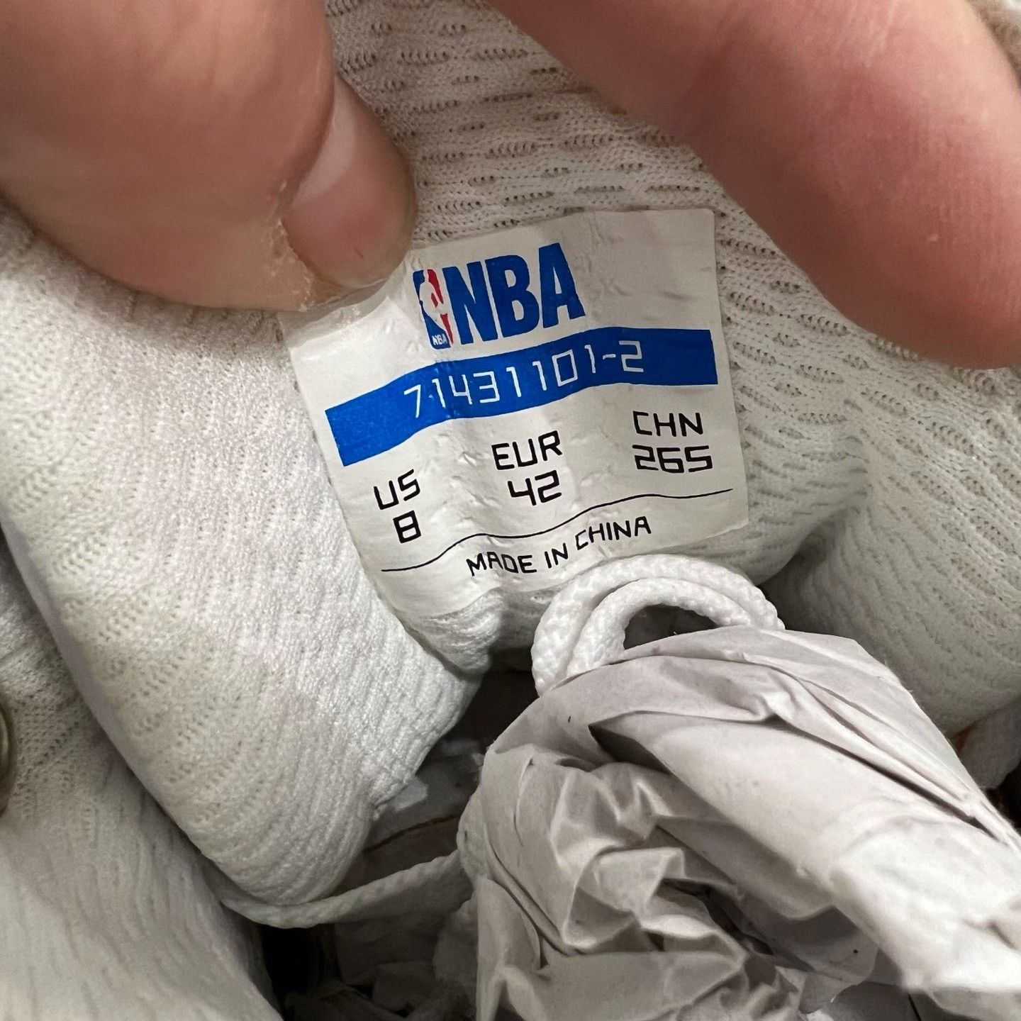 NBA NBA Lowtop Sneakers 9 Men Size US 9 / EU 42 - 2 Thumbnail