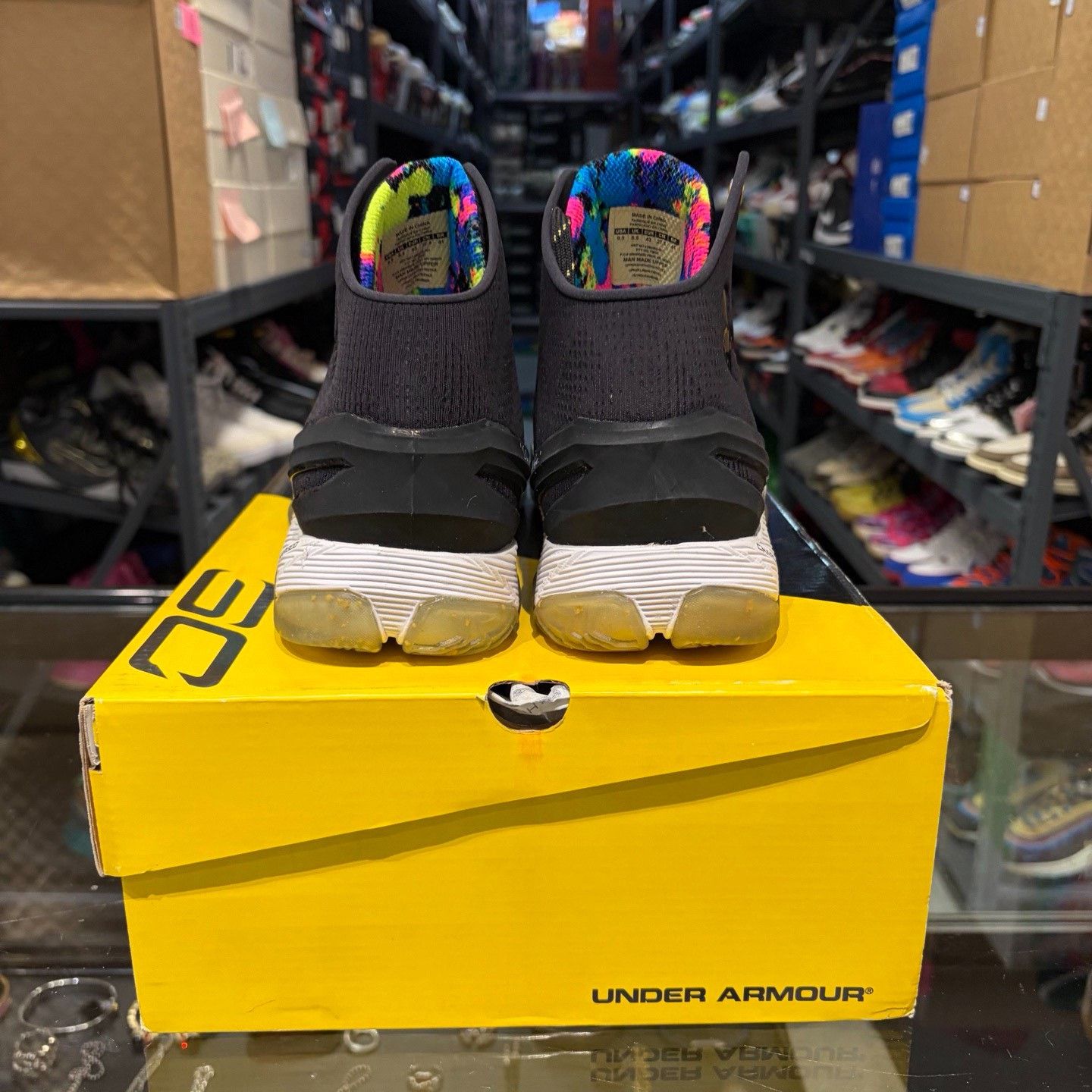 Under Armour Under Armour Black Lowtop Sneakers 10 Men Size US 10 / EU 43 - 3 Thumbnail