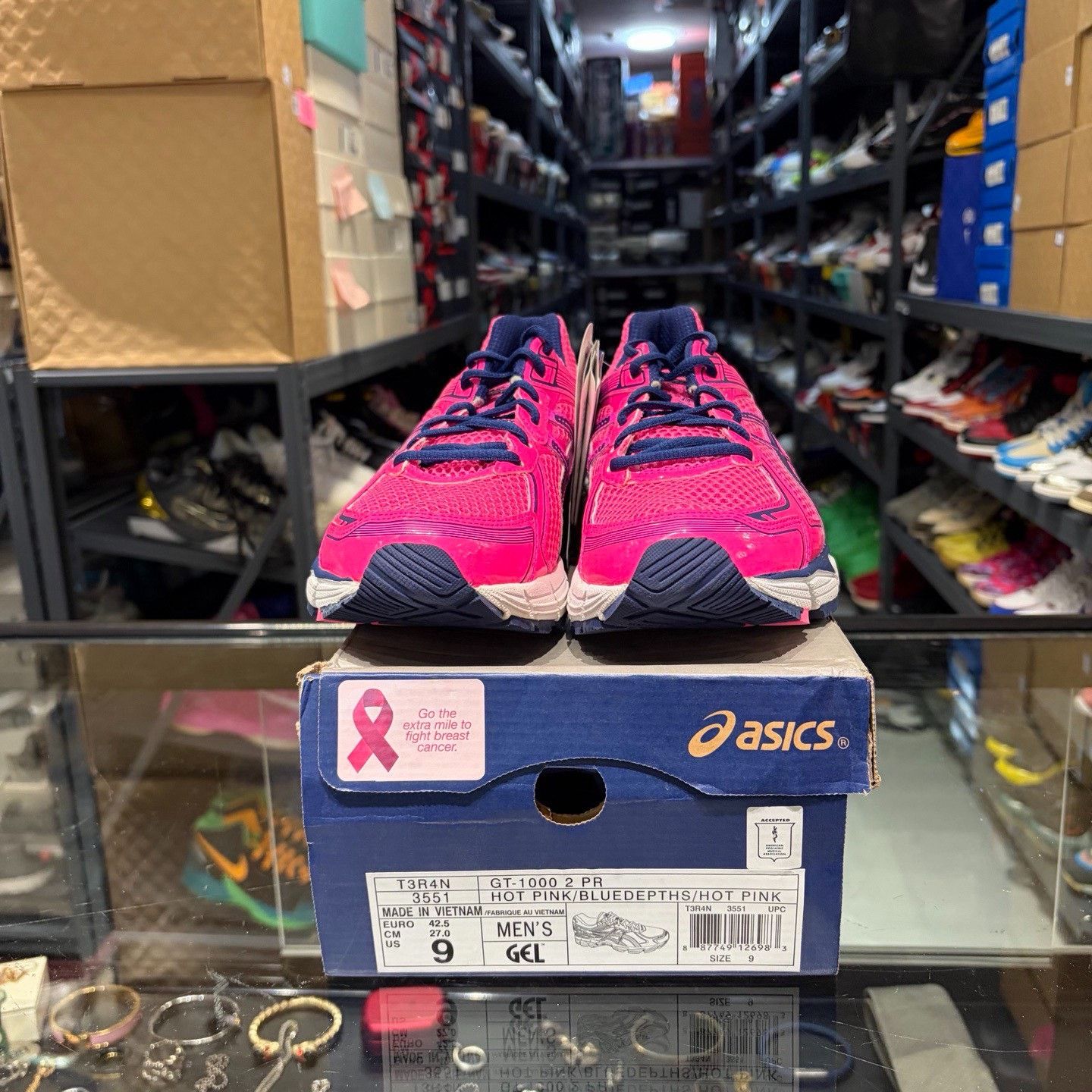 Asics Asics Pink Lowtop Sneakers 9.5 Men Size US 9.5 / EU 42-43 - 2 Thumbnail