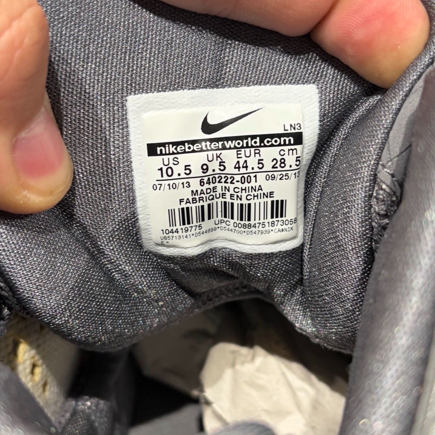 Nike Nike Gray Lowtop Sneakers 11 Men Size US 11 / EU 44 - 5 Thumbnail