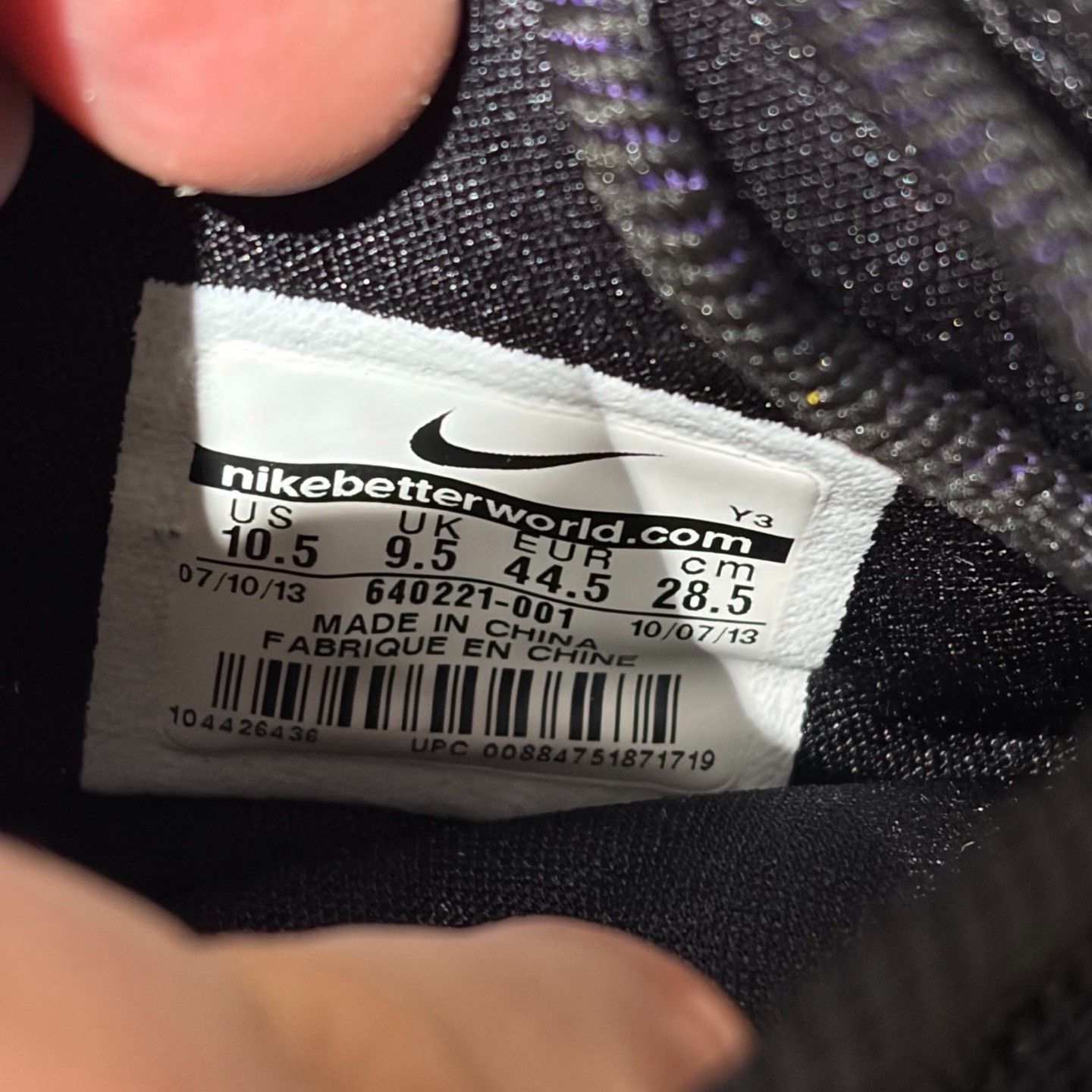 Nike Nike Black Lowtop Sneakers 11 Men Size US 11 / EU 44 - 5 Thumbnail