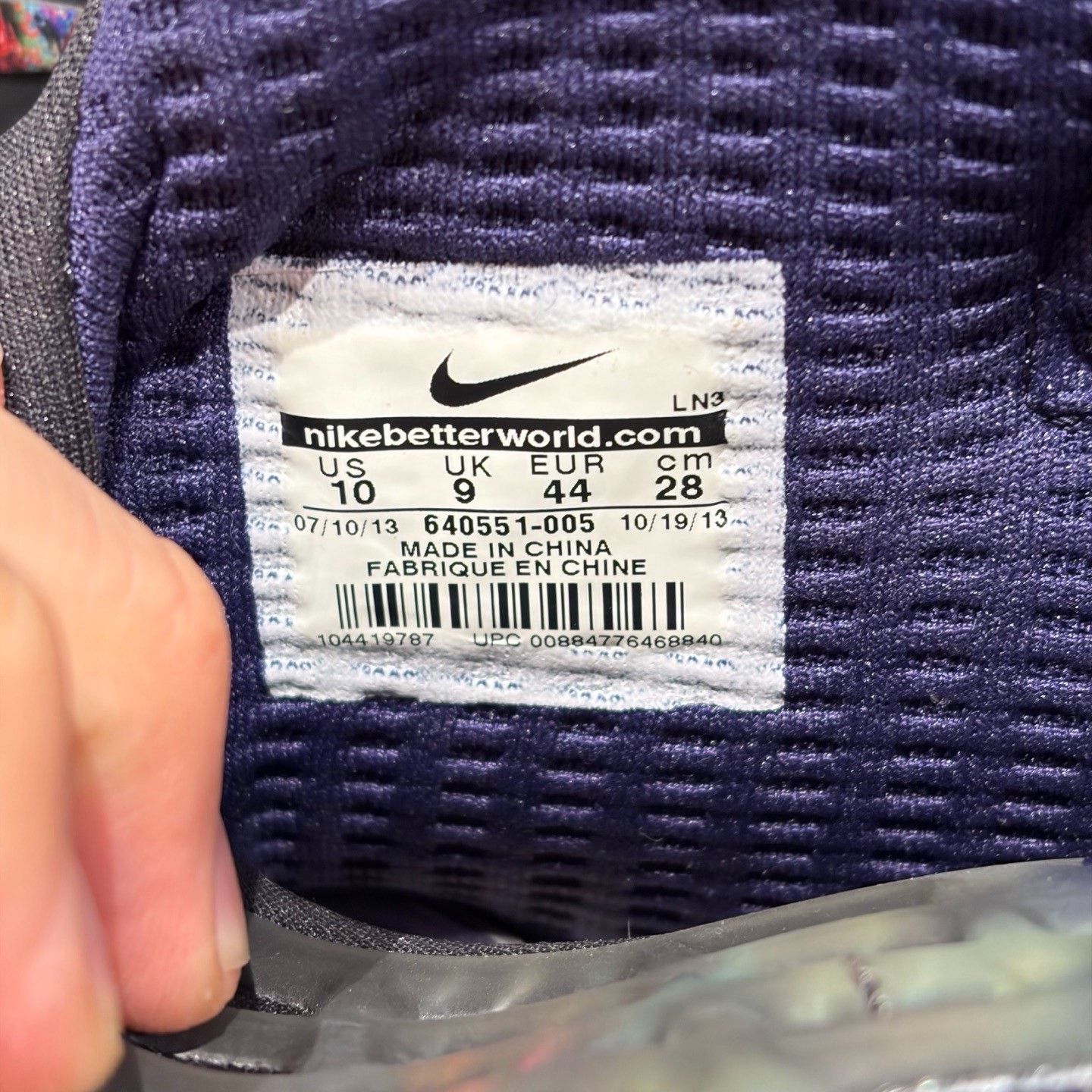 Nike Nike Purple Lowtop Sneakers 10.5 Men Size US 10.5 / EU 43-44 - 5 Thumbnail