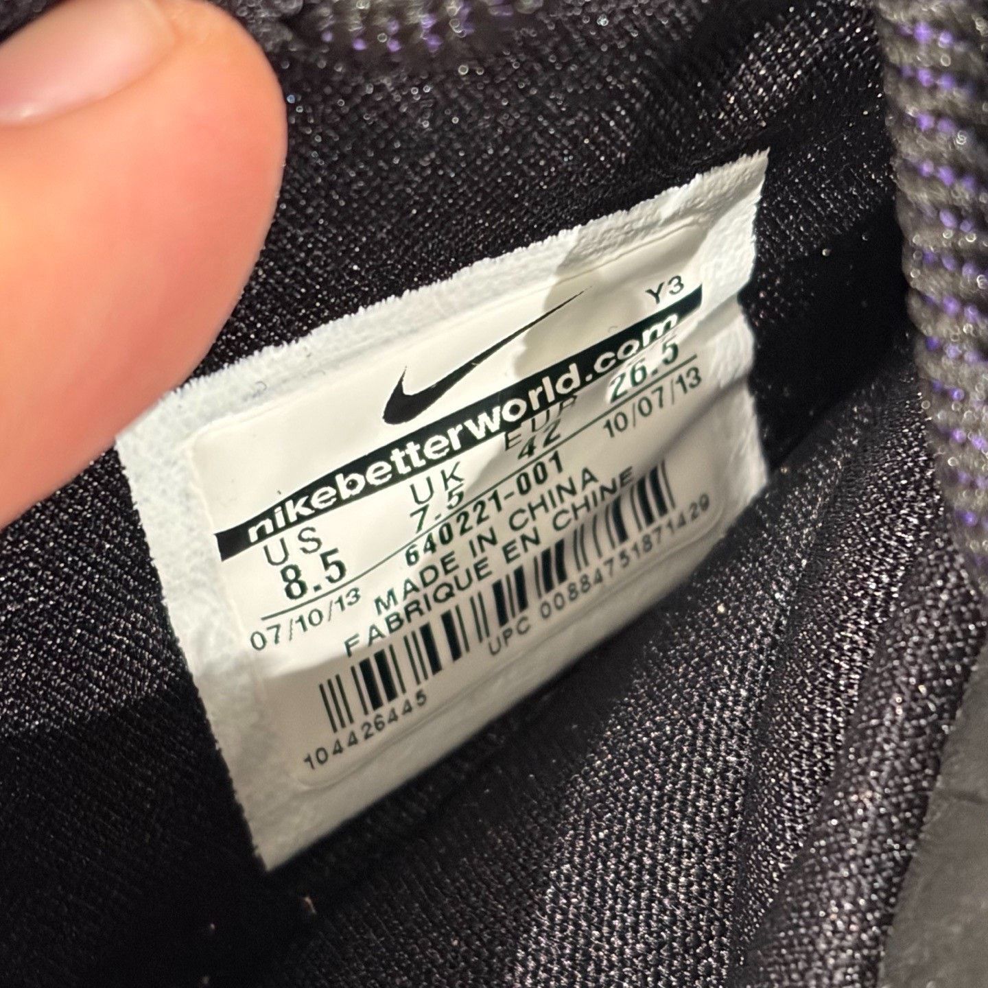 Nike Nike Black Lowtop Sneakers 9 Men Size US 9 / EU 42 - 5 Thumbnail