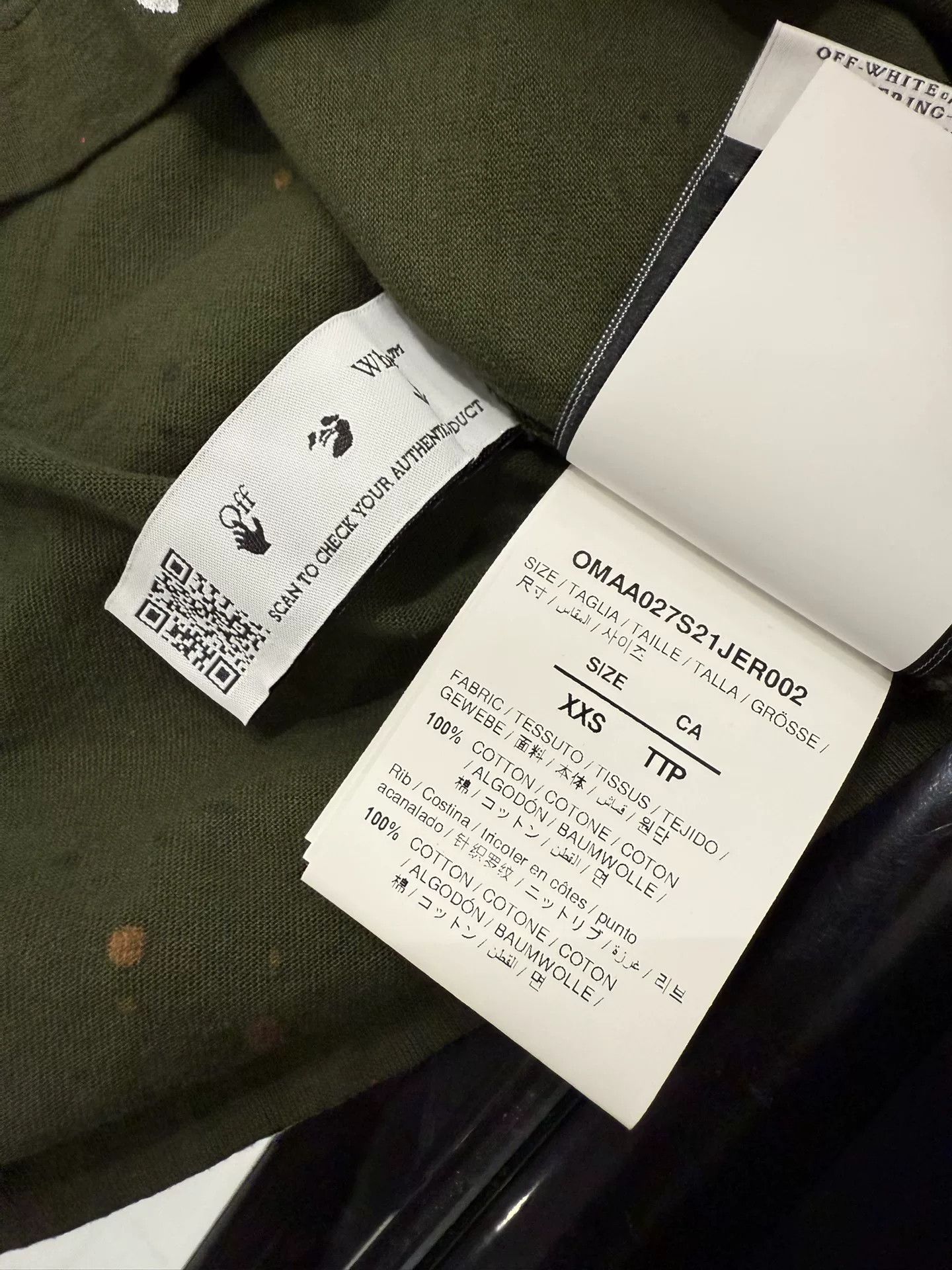 Off-White Off-White White T-Shirt xs Men Size US XS / EU 42 / 0 - 8 Thumbnail