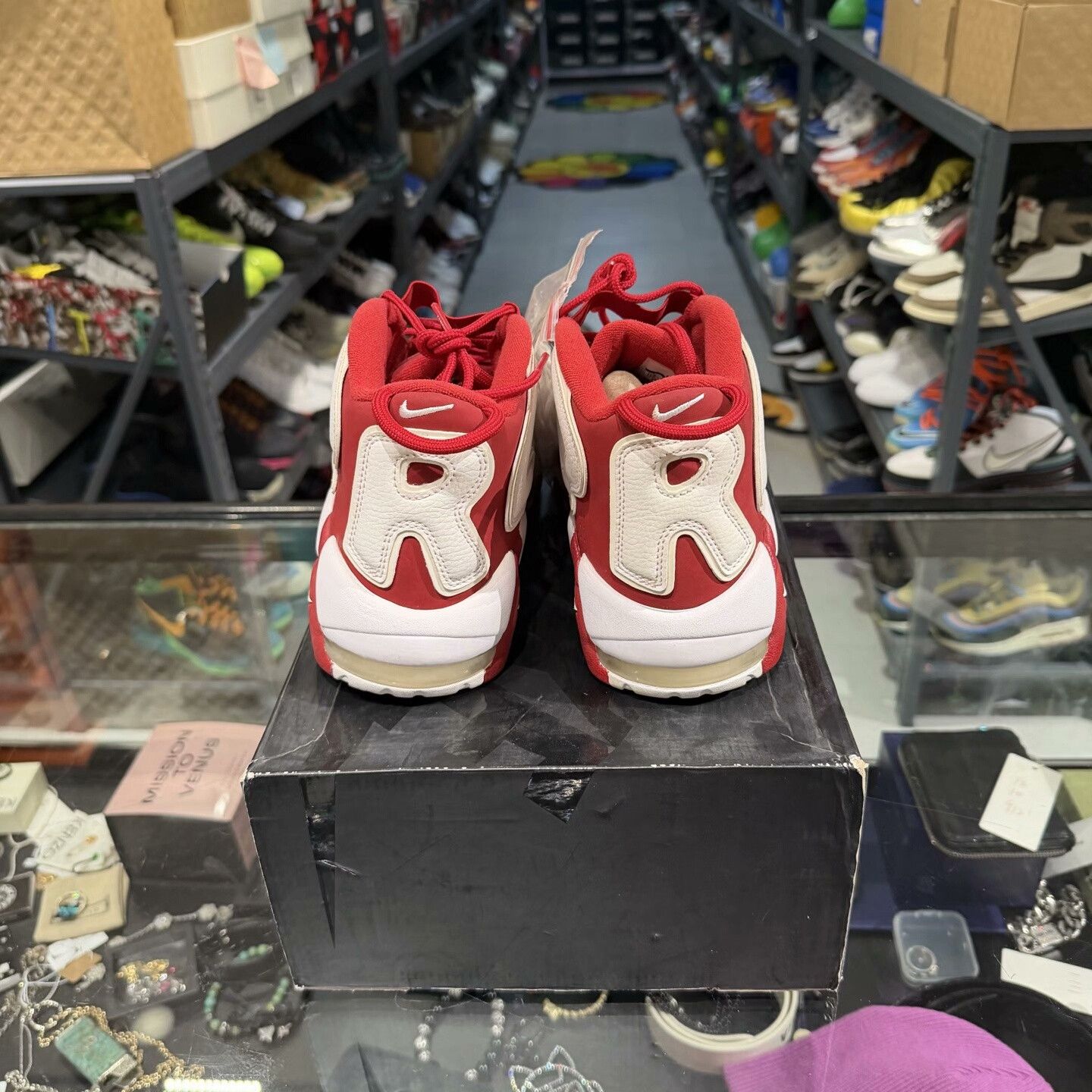 Nike Nike Red Lowtop Sneakers 12 Men Size US 12 / EU 45 - 3 Thumbnail