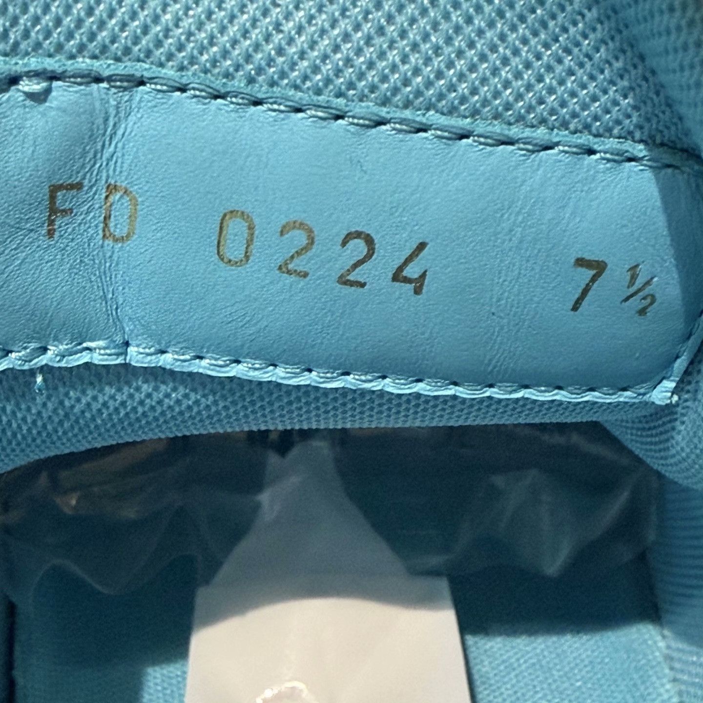 Louis Vuitton Louis Vuitton Blue Lowtop Sneakers 9 Men Size US 9 / EU 42 - 7 Thumbnail