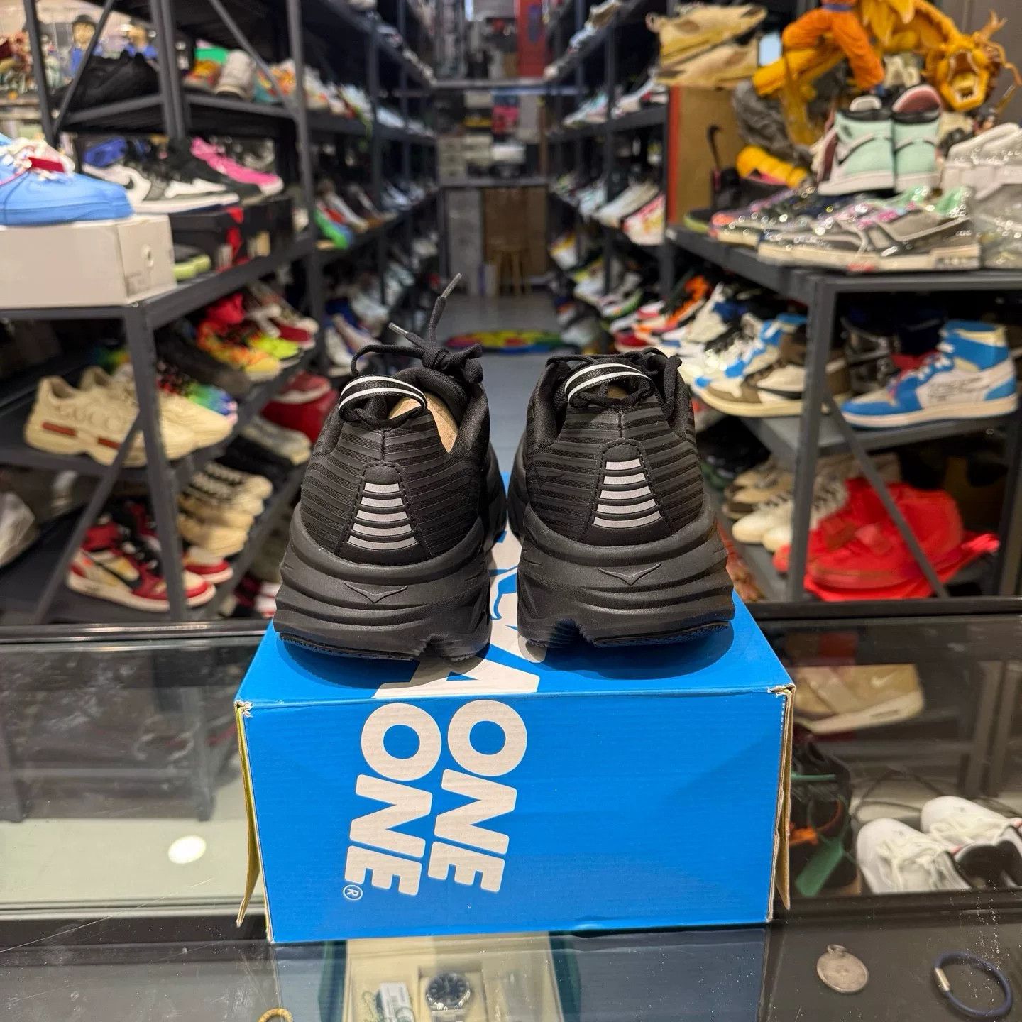 Hoka Hoka Black Lowtop Sneakers 10 Men Size US 10 / EU 43 - 3 Thumbnail