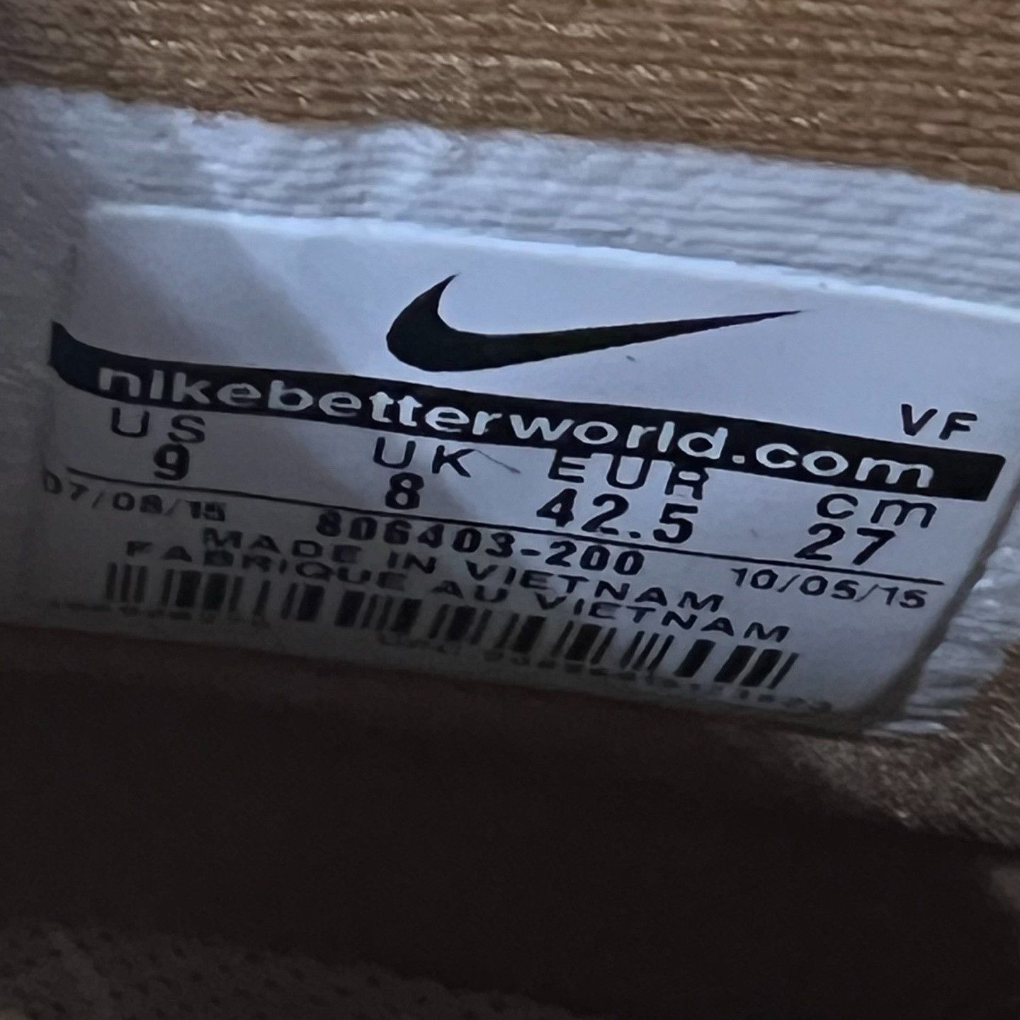 Nike Nike Hitop Sneakers 9.5 Men Size US 9.5 / EU 42-43 - 5 Thumbnail