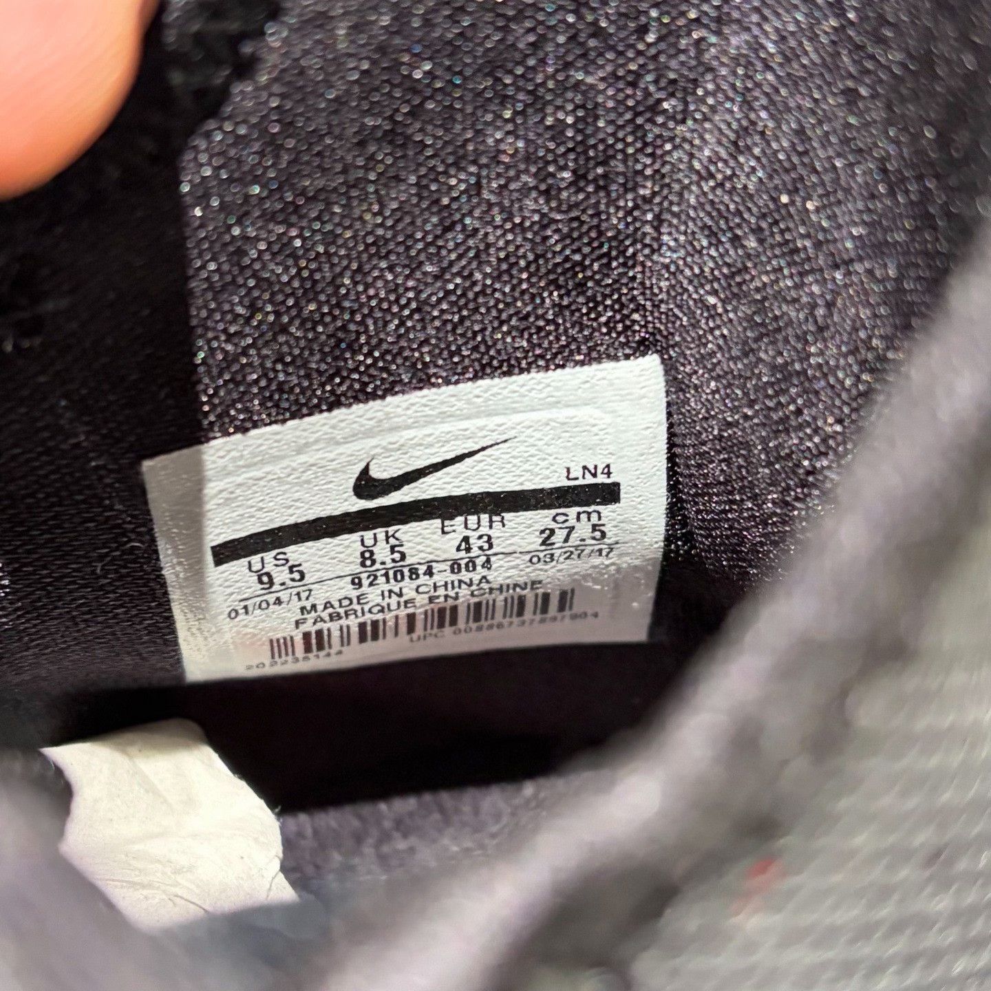 Nike Nike Black Lowtop Sneakers 10 Men Size US 10 / EU 43 - 5 Thumbnail