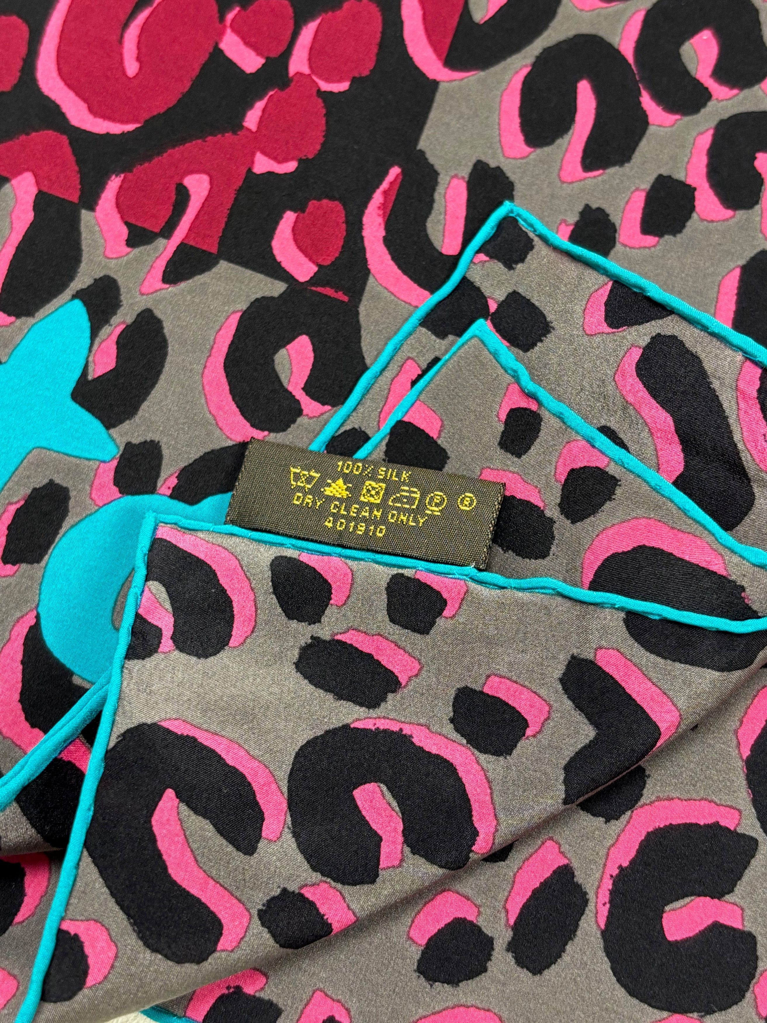Louis Vuitton x Stephen Sprouse Maxi Foulard Scarves Size ONE SIZE - 8 Thumbnail