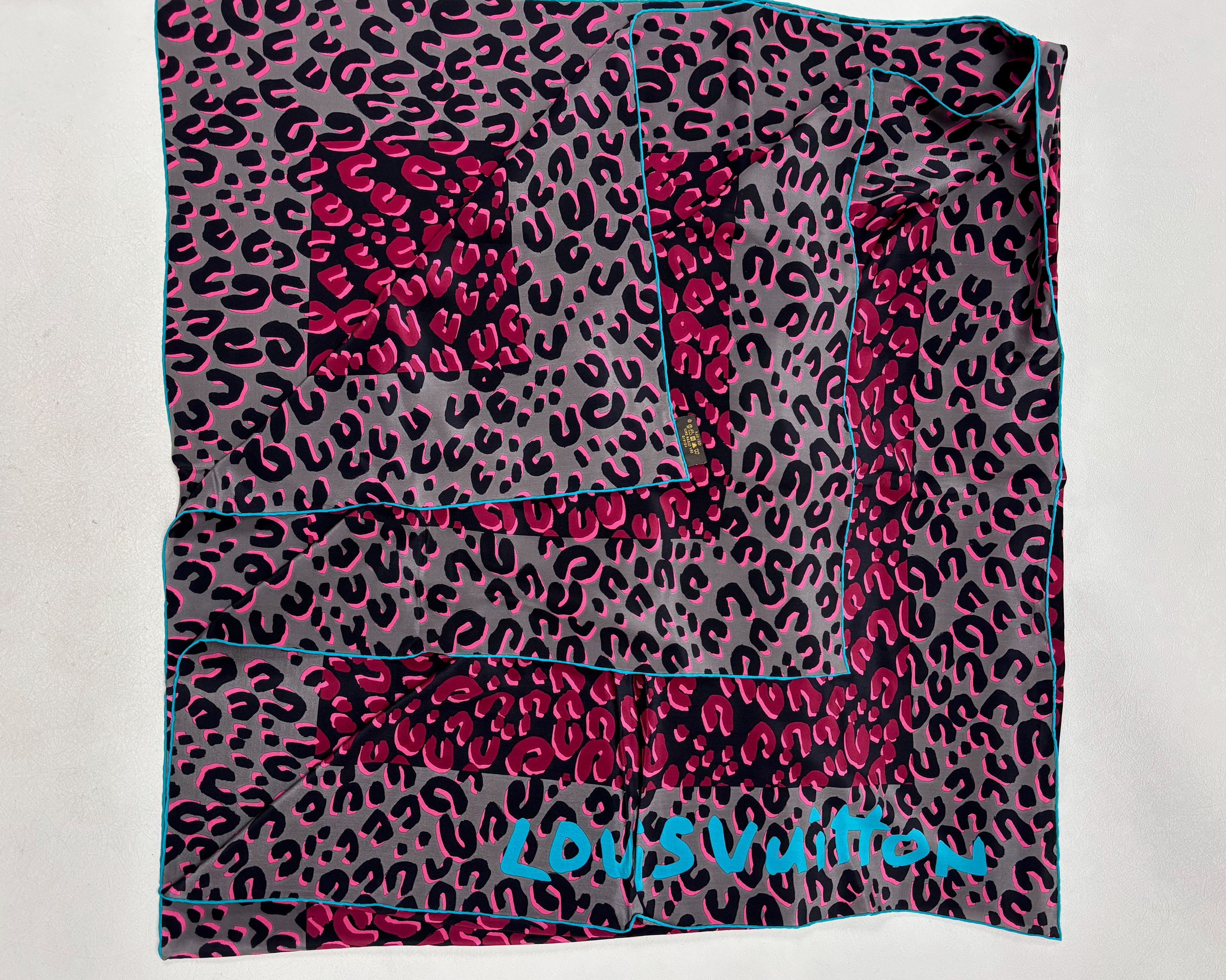Louis Vuitton x Stephen Sprouse Maxi Foulard Scarves Size ONE SIZE - 9 Thumbnail
