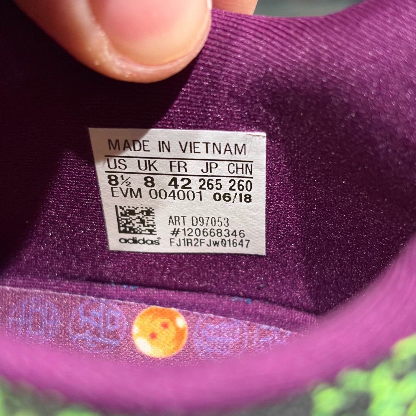 Adidas Adidas Purple Lowtop Sneakers 9 Men Size US 9 / EU 42 - 5 Thumbnail