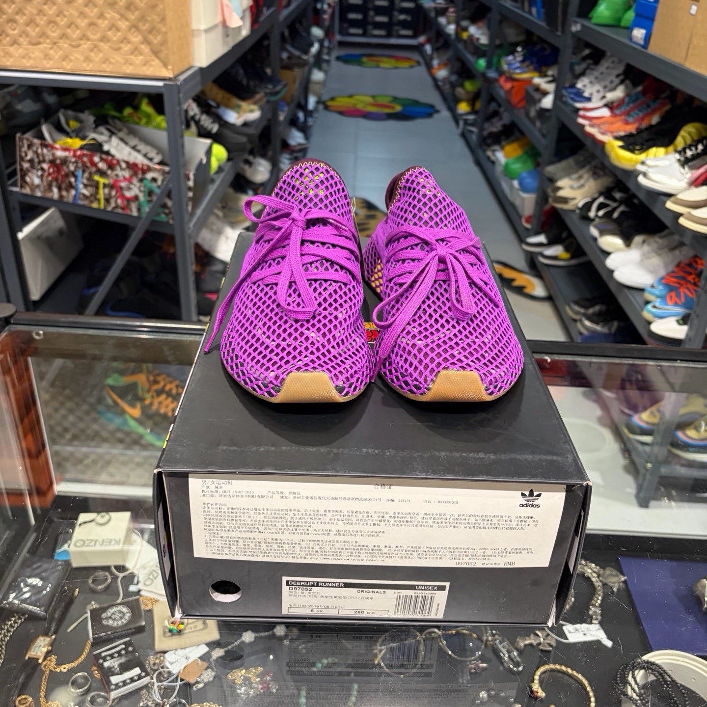 Adidas Adidas Purple Lowtop Sneakers 9 Men Size US 9 / EU 42 - 2 Thumbnail